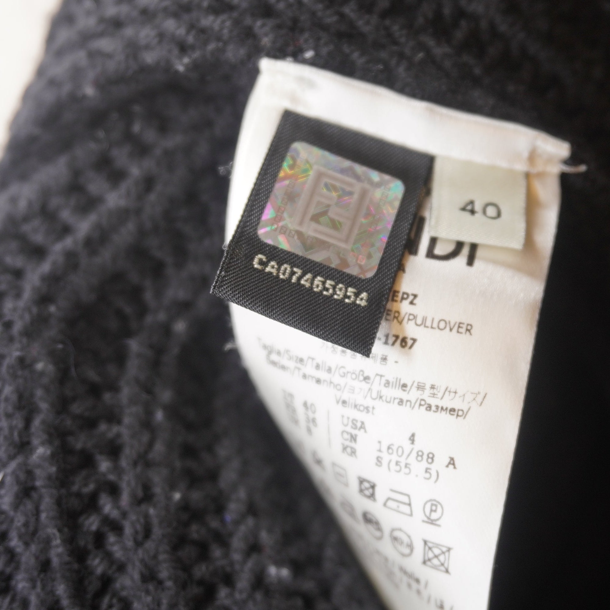 PRE-OWNED FENDI - 2000s Knitted Sweater M