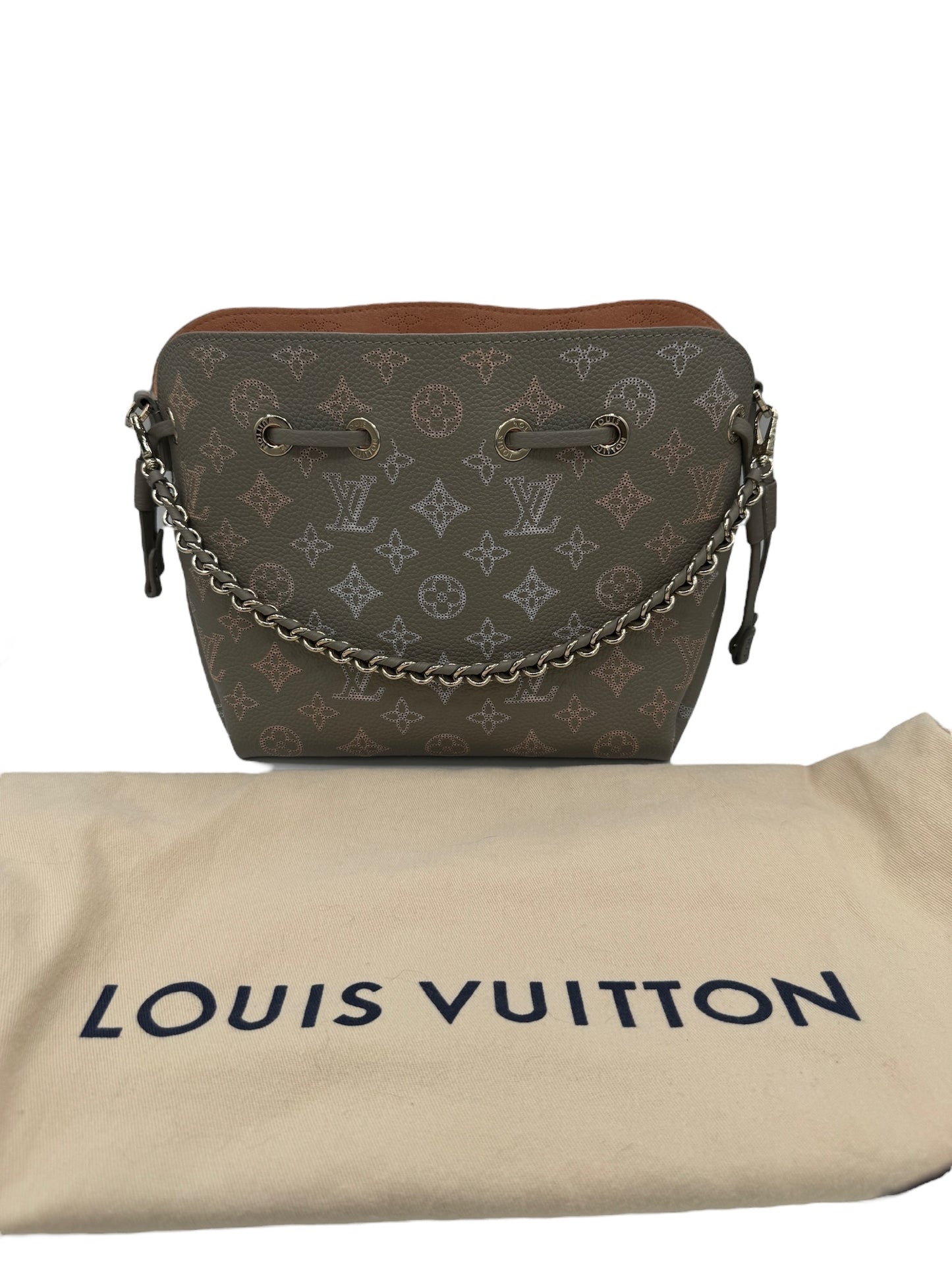 PRE-OWNED LV Bella Mahina Brume Shoulder Bag