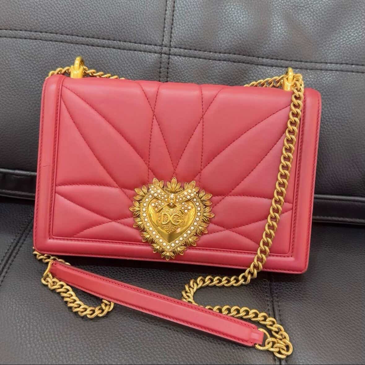 PRE-OWNED D&G Devotion Largue Shoulder Bag (PART 1)