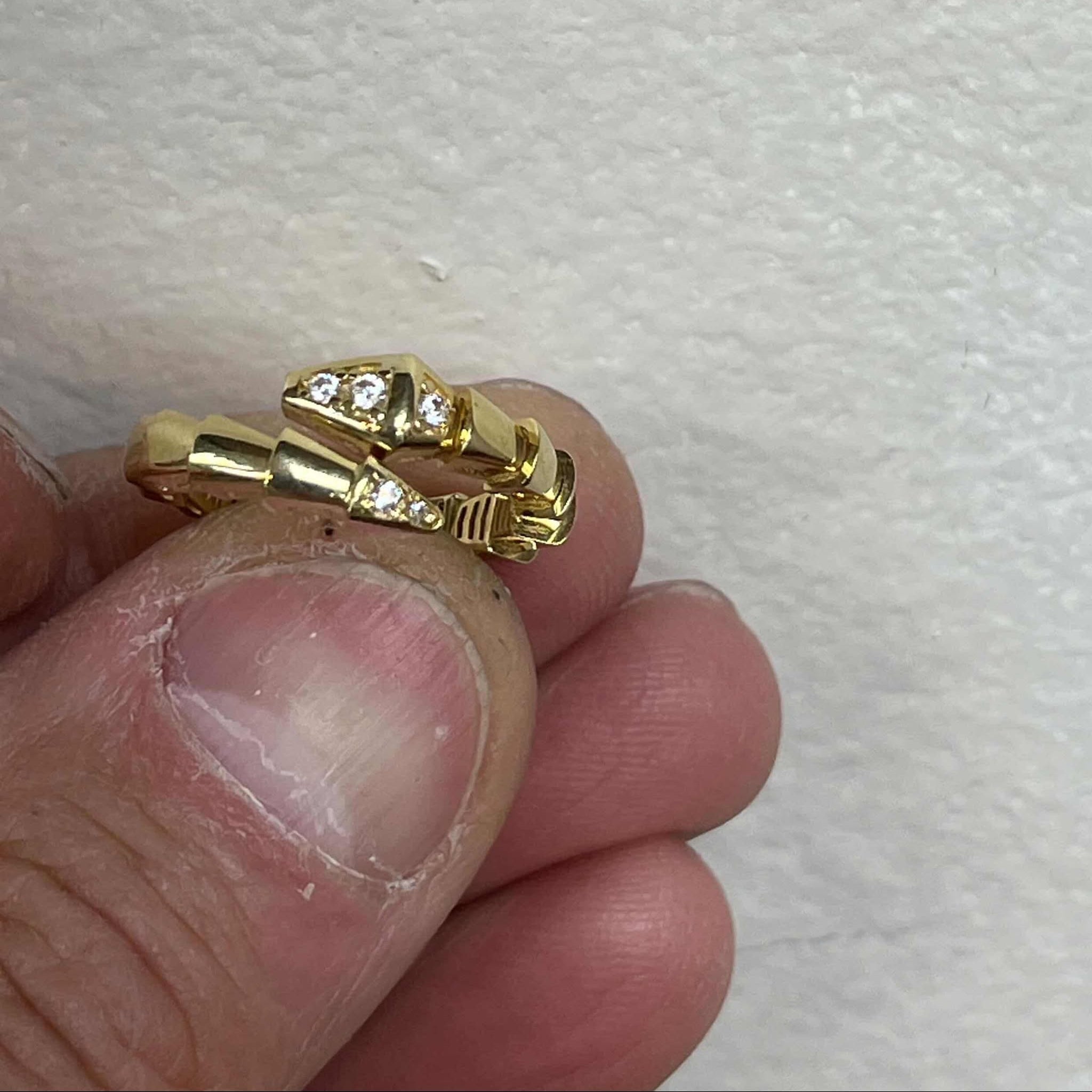 TDC Ring Serpentine Gold