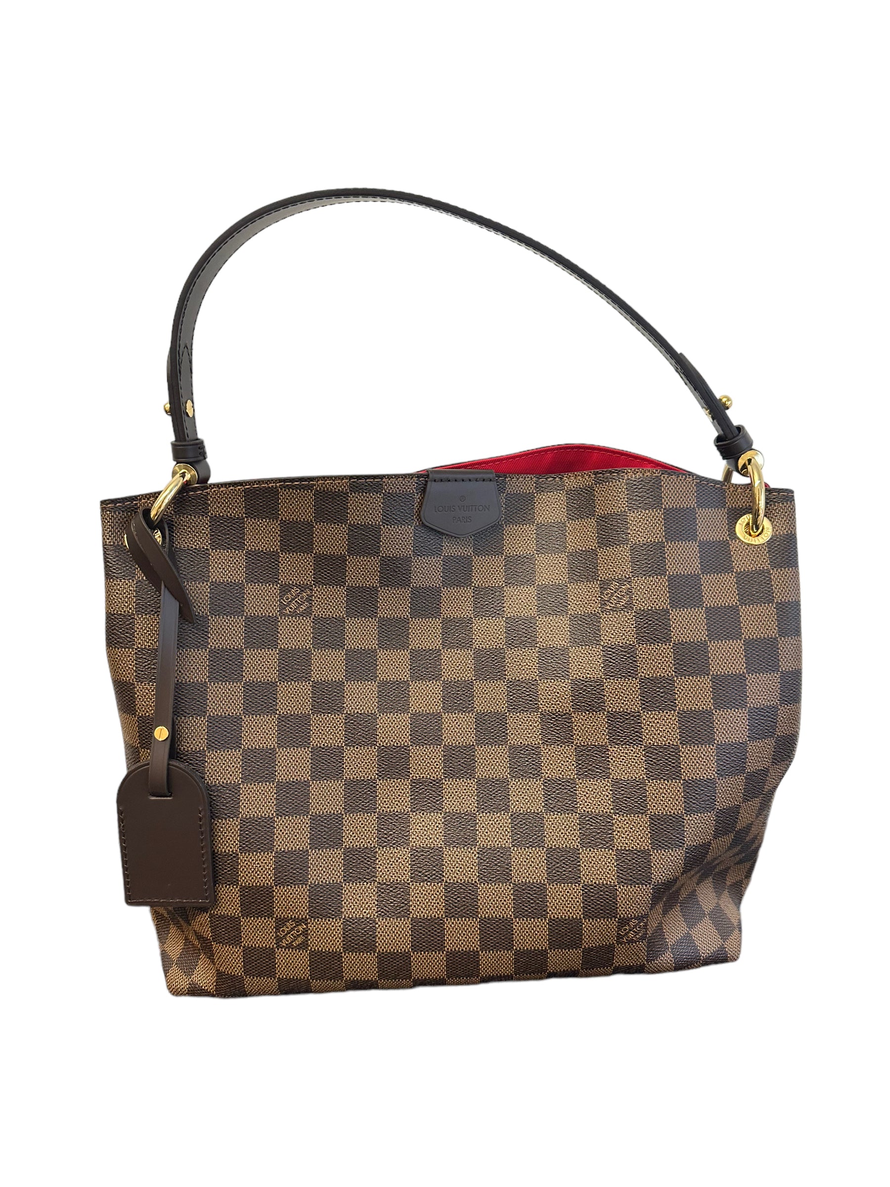 LOUIS VUITTON - Damier Ebene Canvas Graceful PM