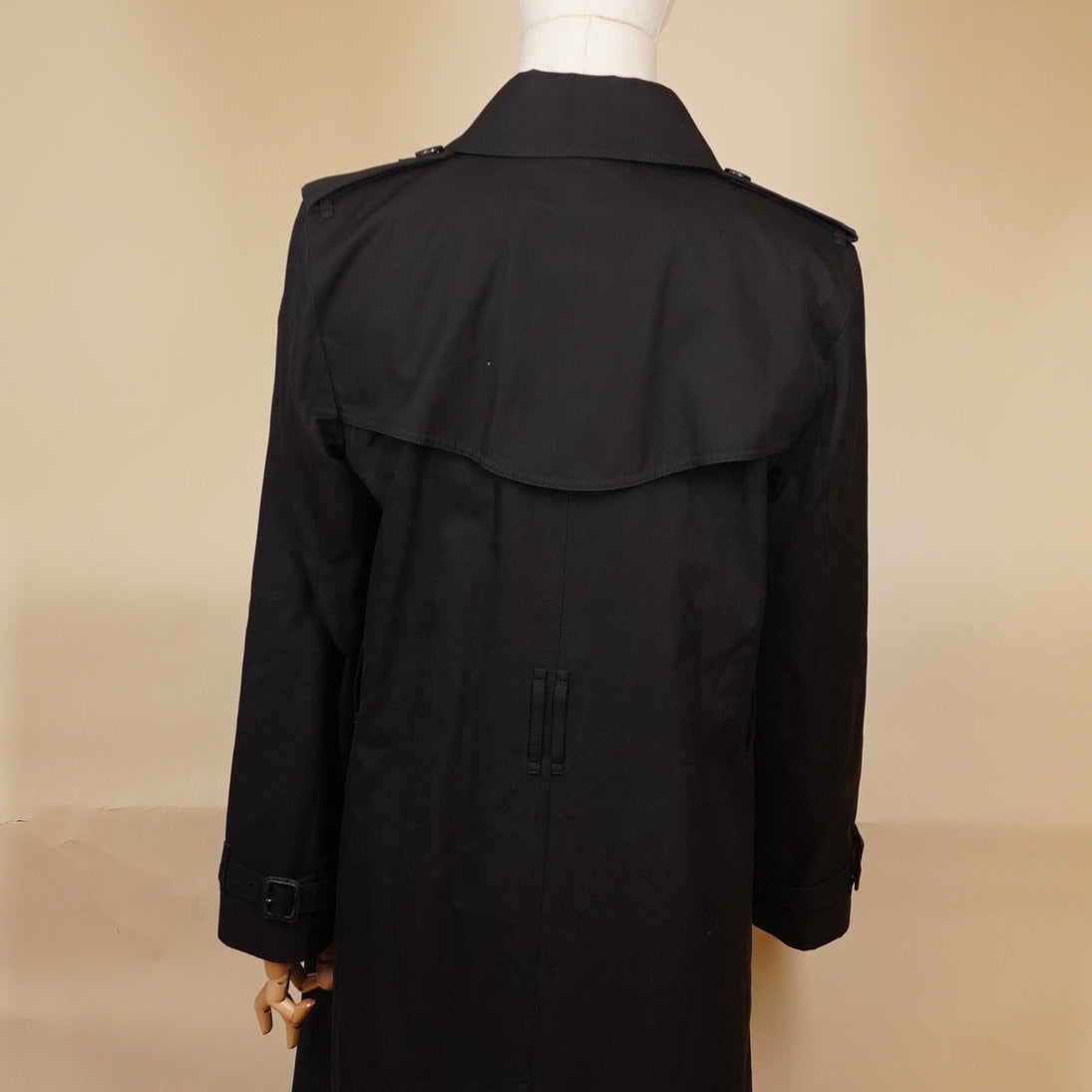 PRE-OWNED Burberry Double-Breasted Trench Coat