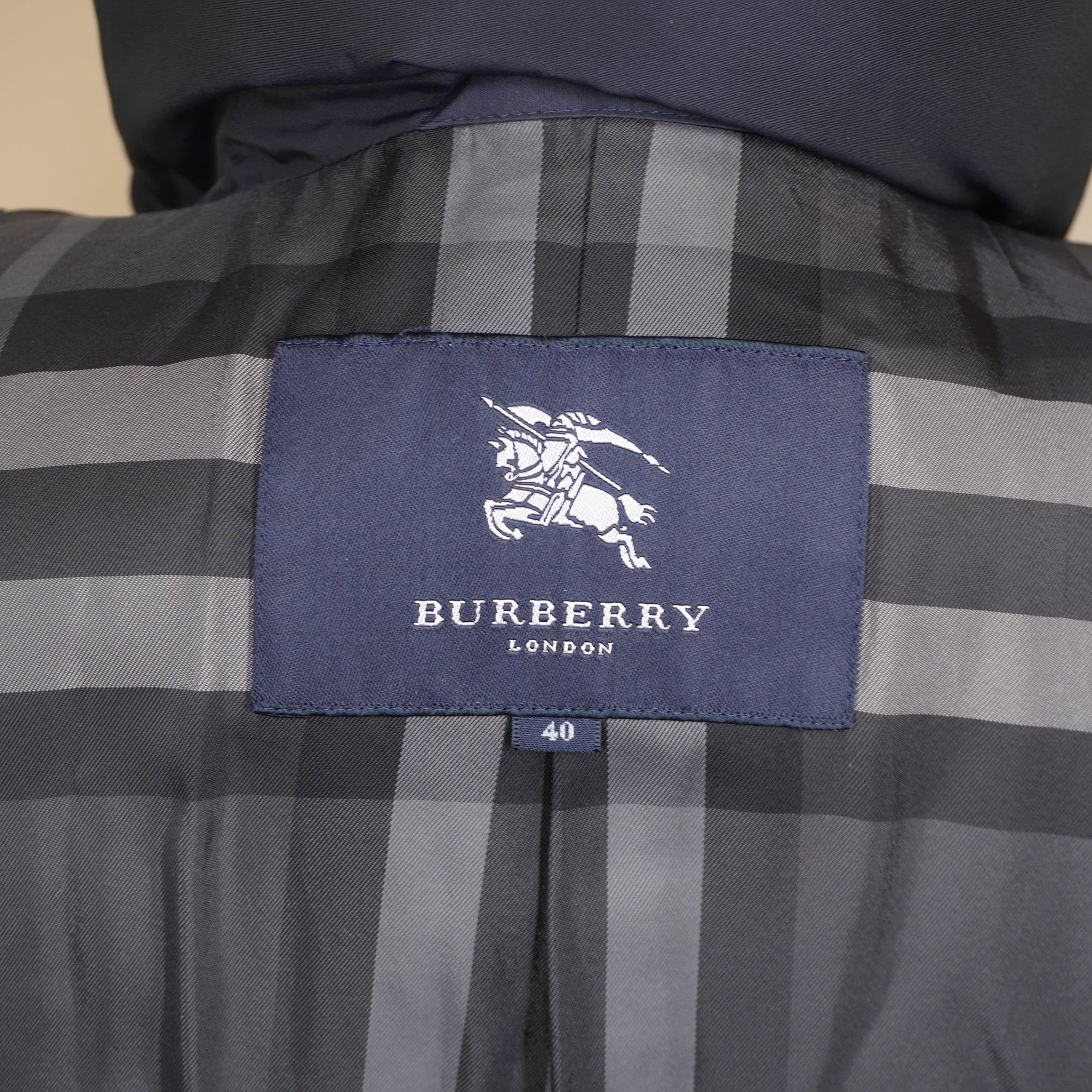 PRE-OWNED BURBERRY  London Down Coat Women's M