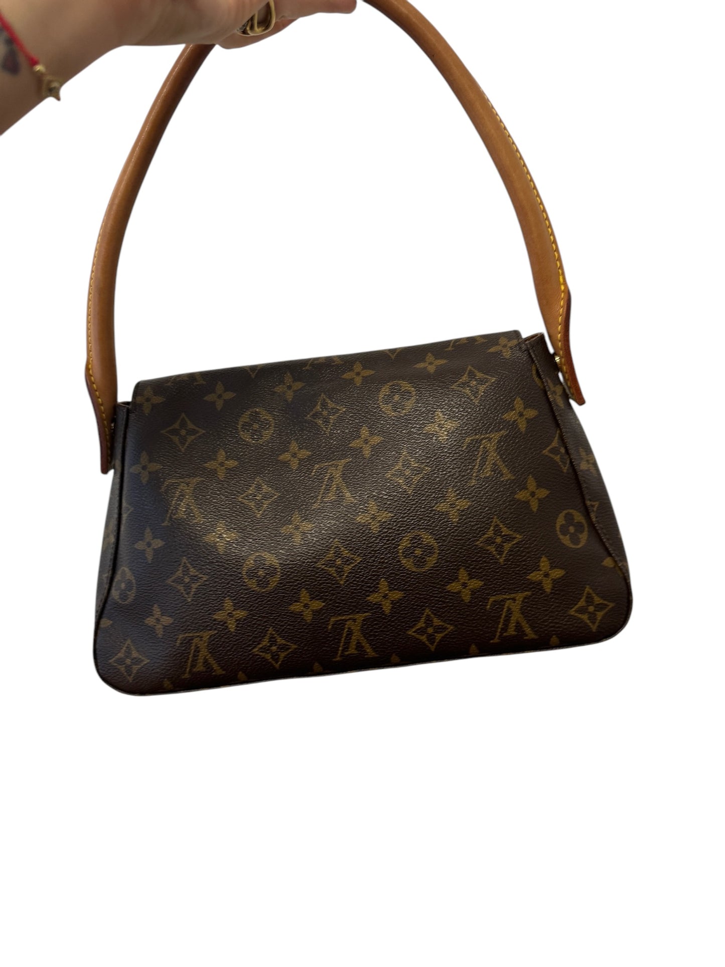 PRE-OWNED LV Monogram Canvas Looping PM