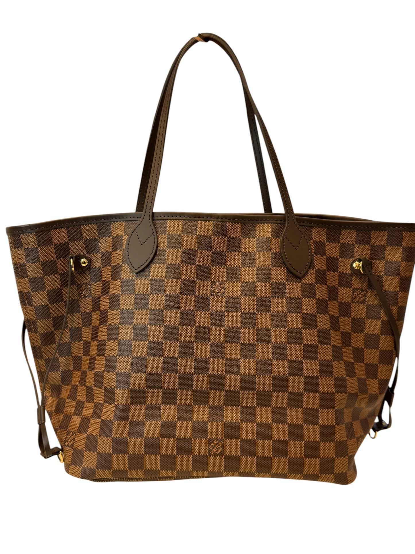 PRE-OWNED LV Damier Ebene Canvas Neverfull MM