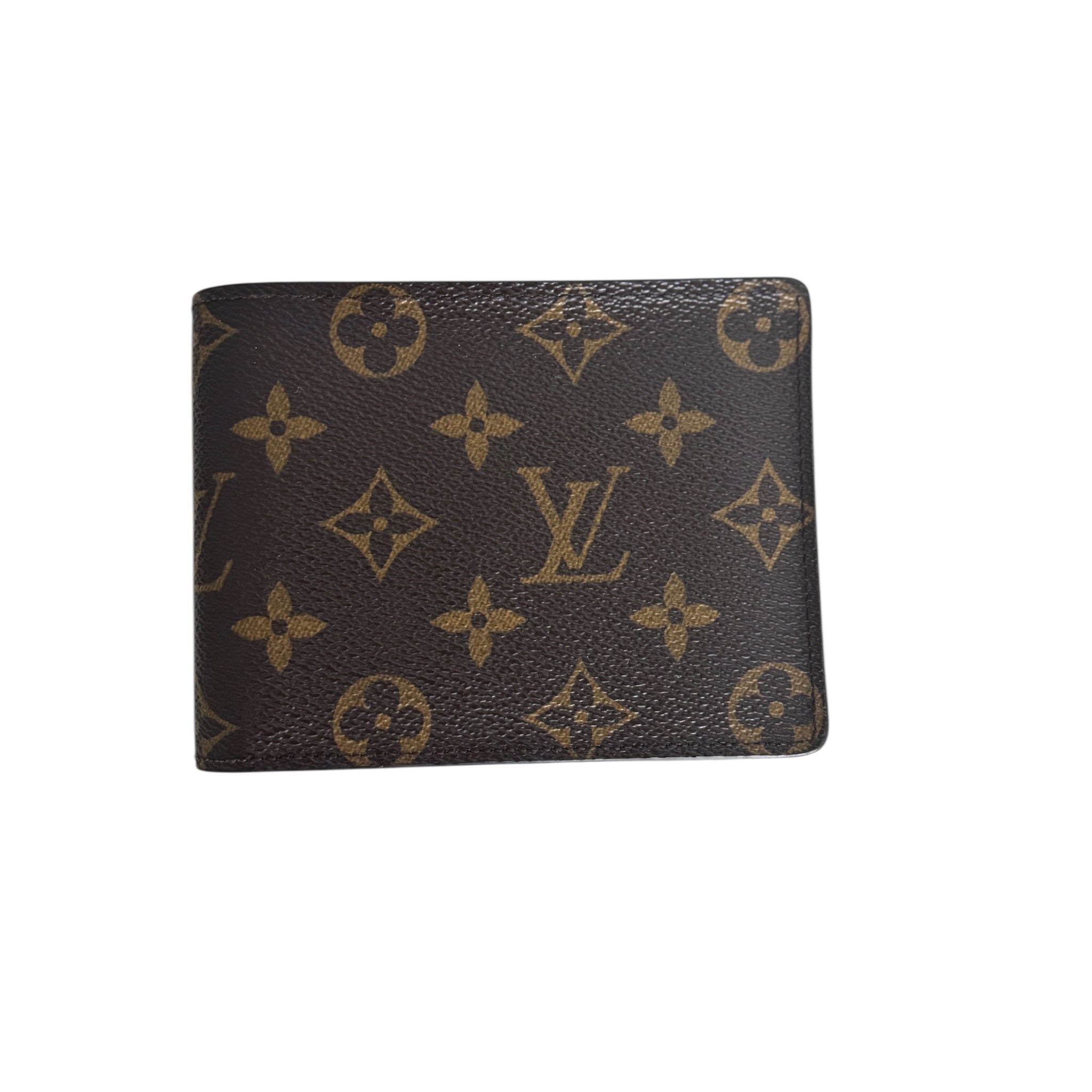 PRE-OWNED Monogram Canvas Bi-Fold Men Wallet