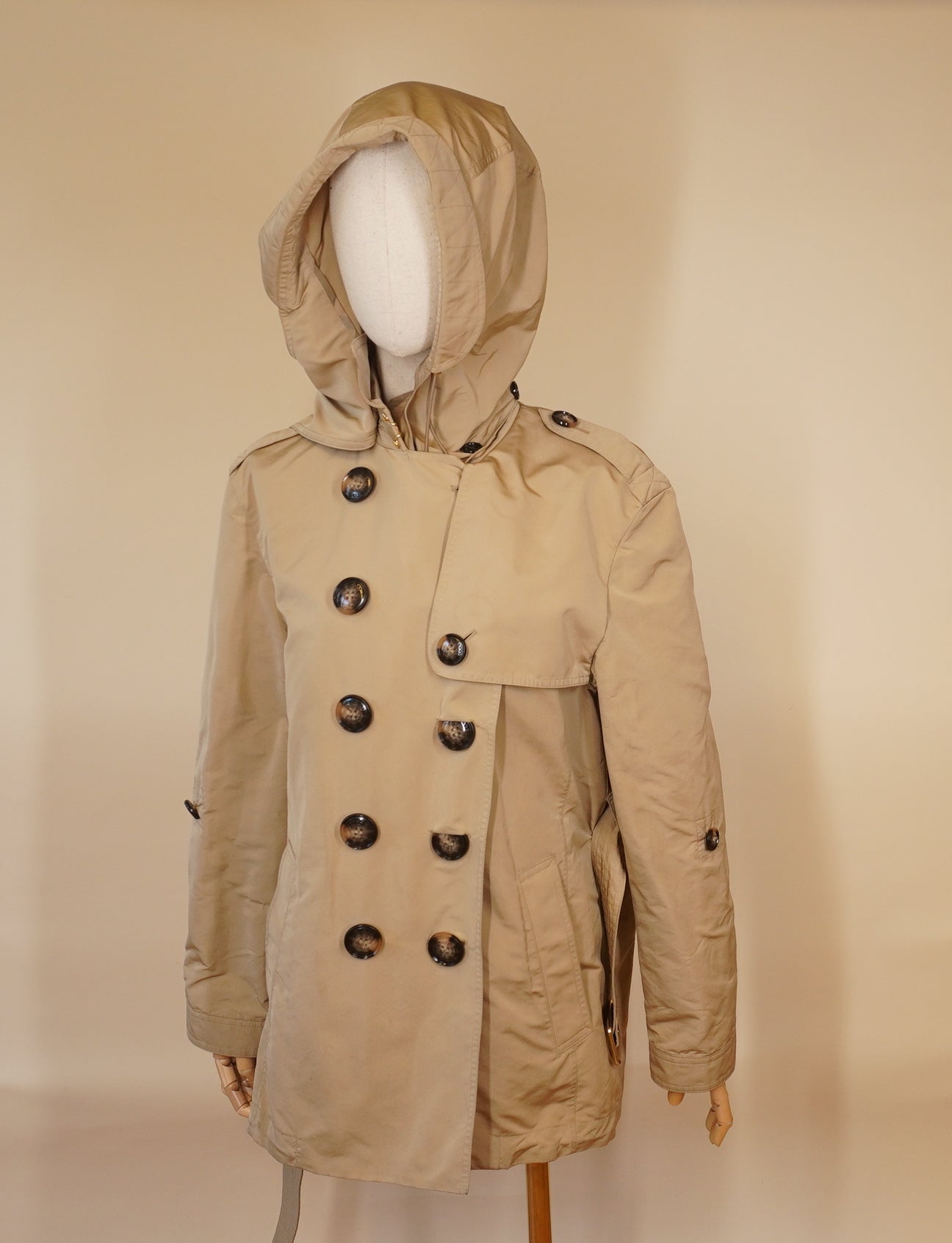 PRE-OWNED - BURBERRY  Mid-Length Trench Women's L