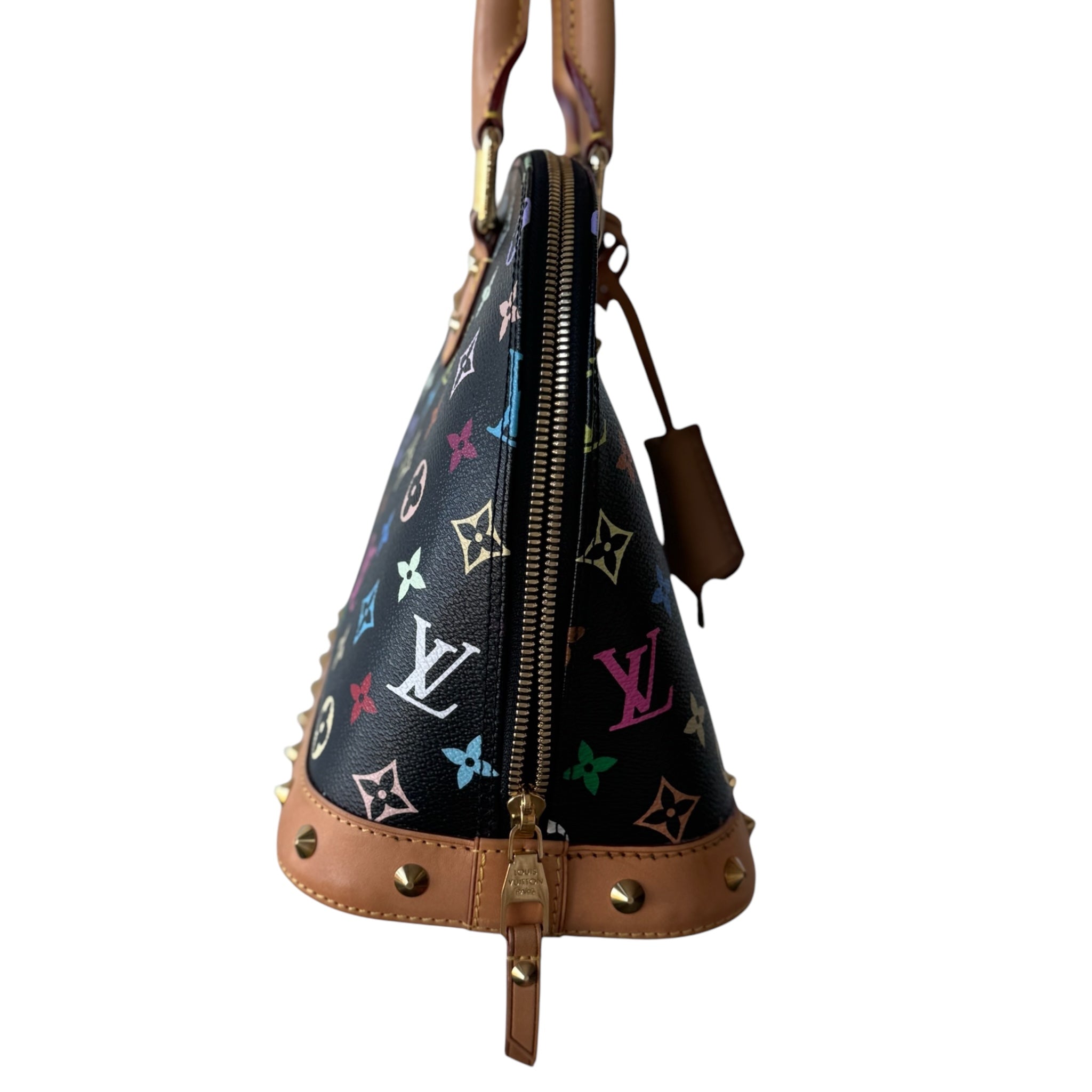 PRE-OWNED LV x Takashi Murakami 2004 Alma Handbag
