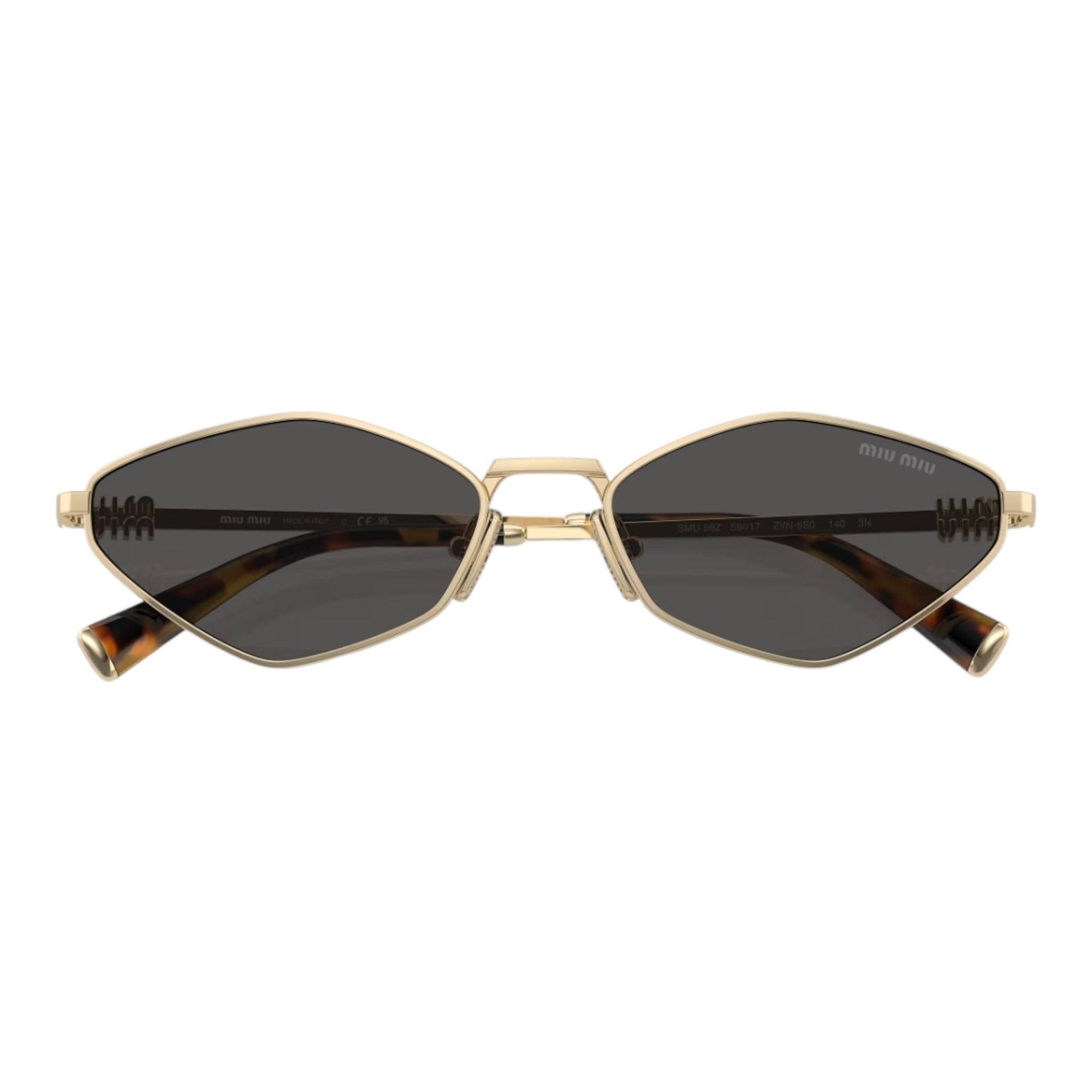 PRE-OWNED Grey Lenses Miu Miu Logo Sunglasses (PART 2)
