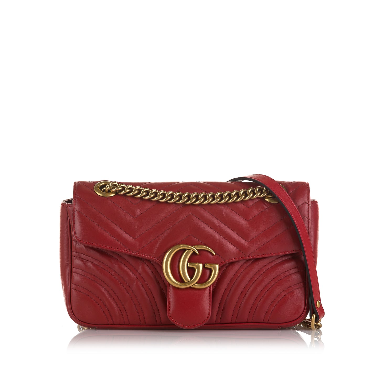 GUCCI - Bolso bandolera pequeño GG Marmont Matelasse