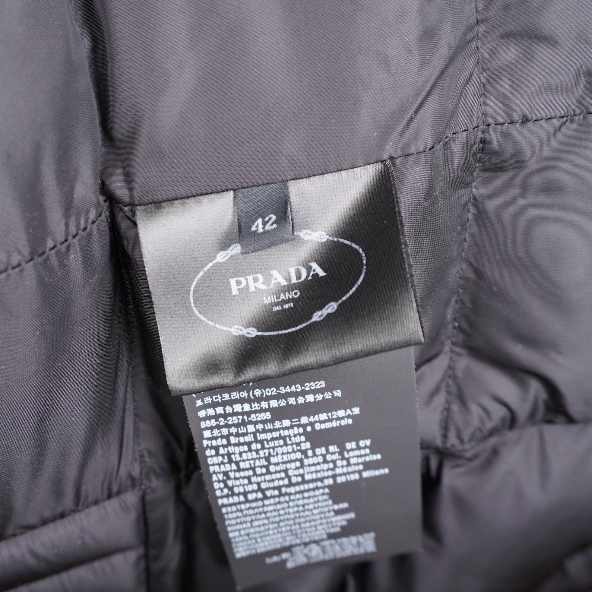 PRE-OWNED Prada 2019 Down Jacket