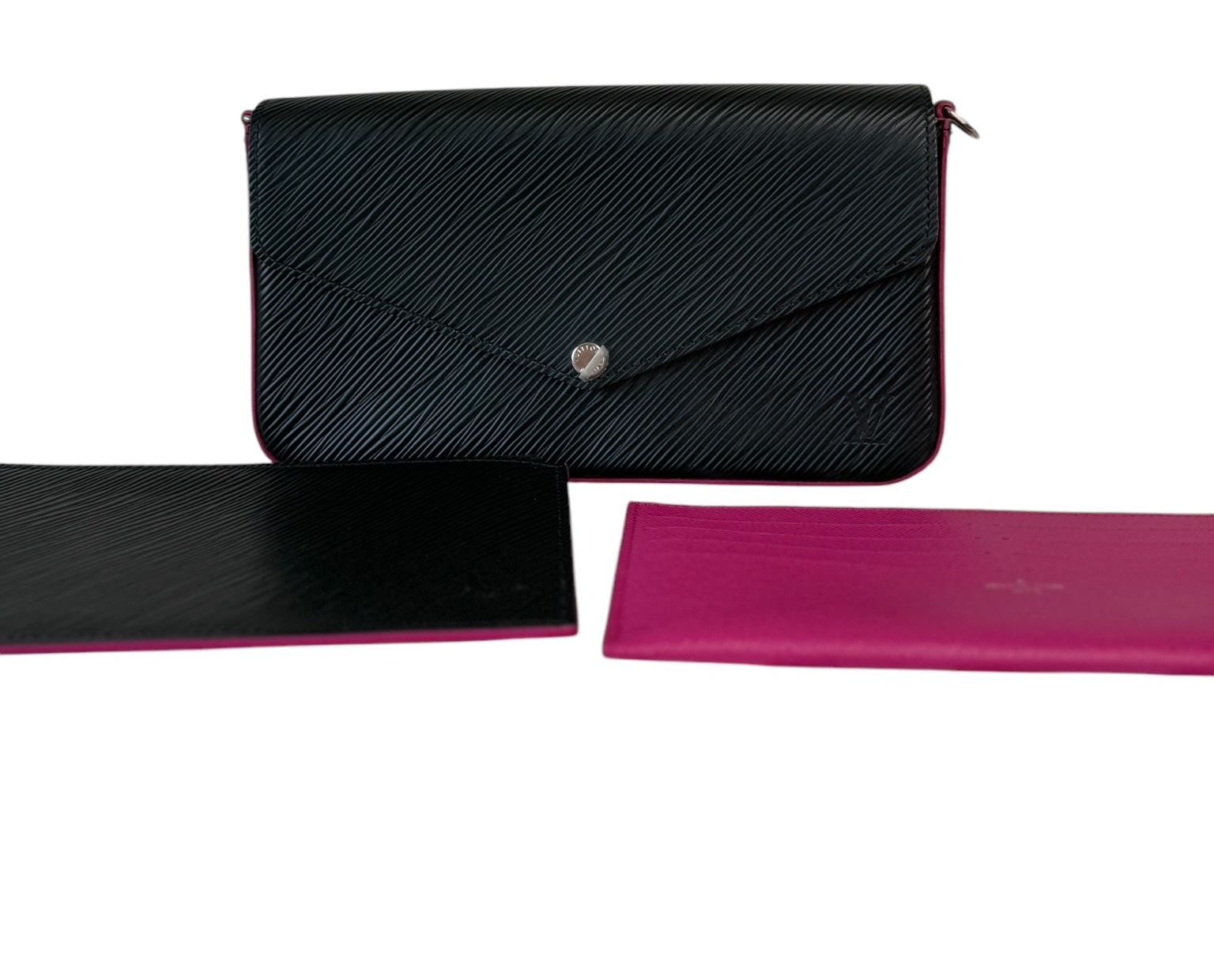 PRE-OWNED LV Felicie Epi Crossbody Bag