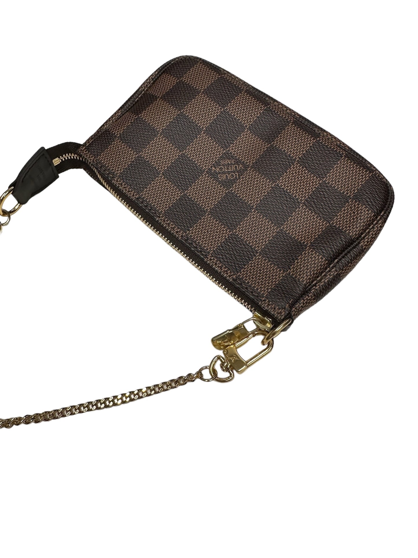 LOUIS VUITTON - Damier Ebene Canvas Mini Pochette