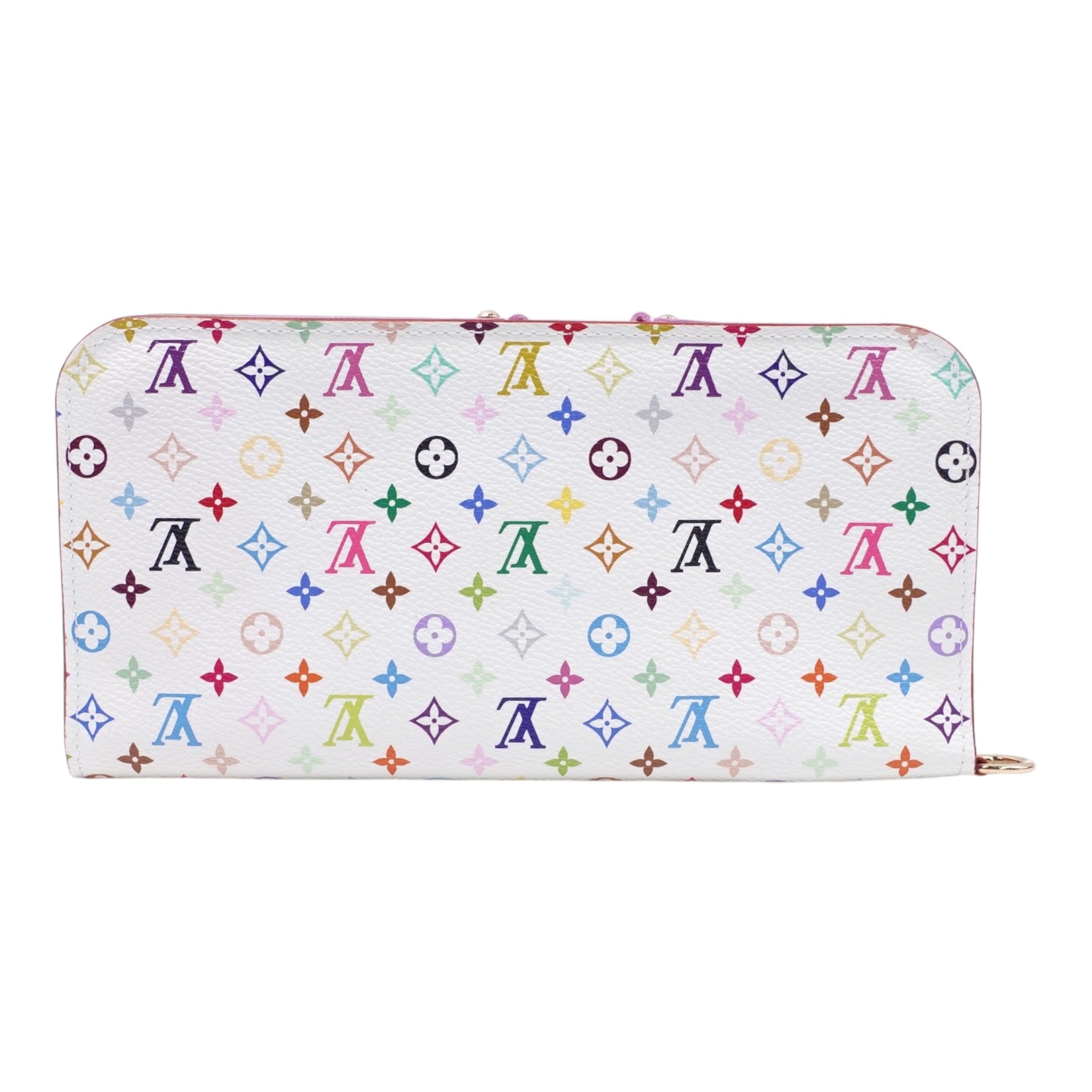 PRE-OWNED White Multicolor Portefeuille Insolite Wallet
