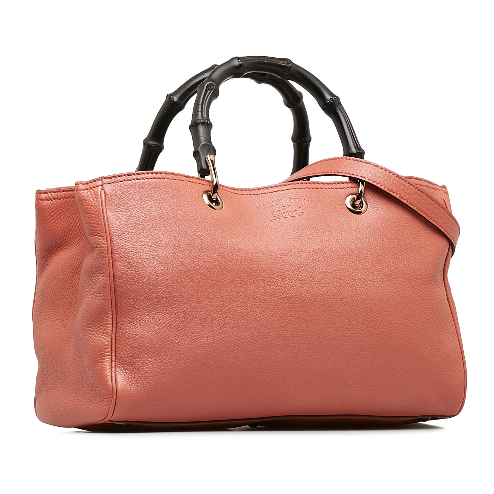 GUCCI - Bolso shopper mediano de bambú
