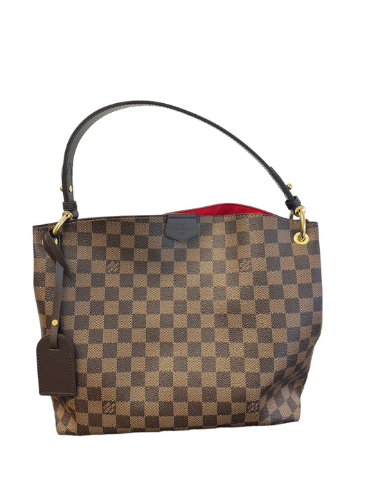 LOUIS VUITTON - Damier Ebene Canvas Graceful PM