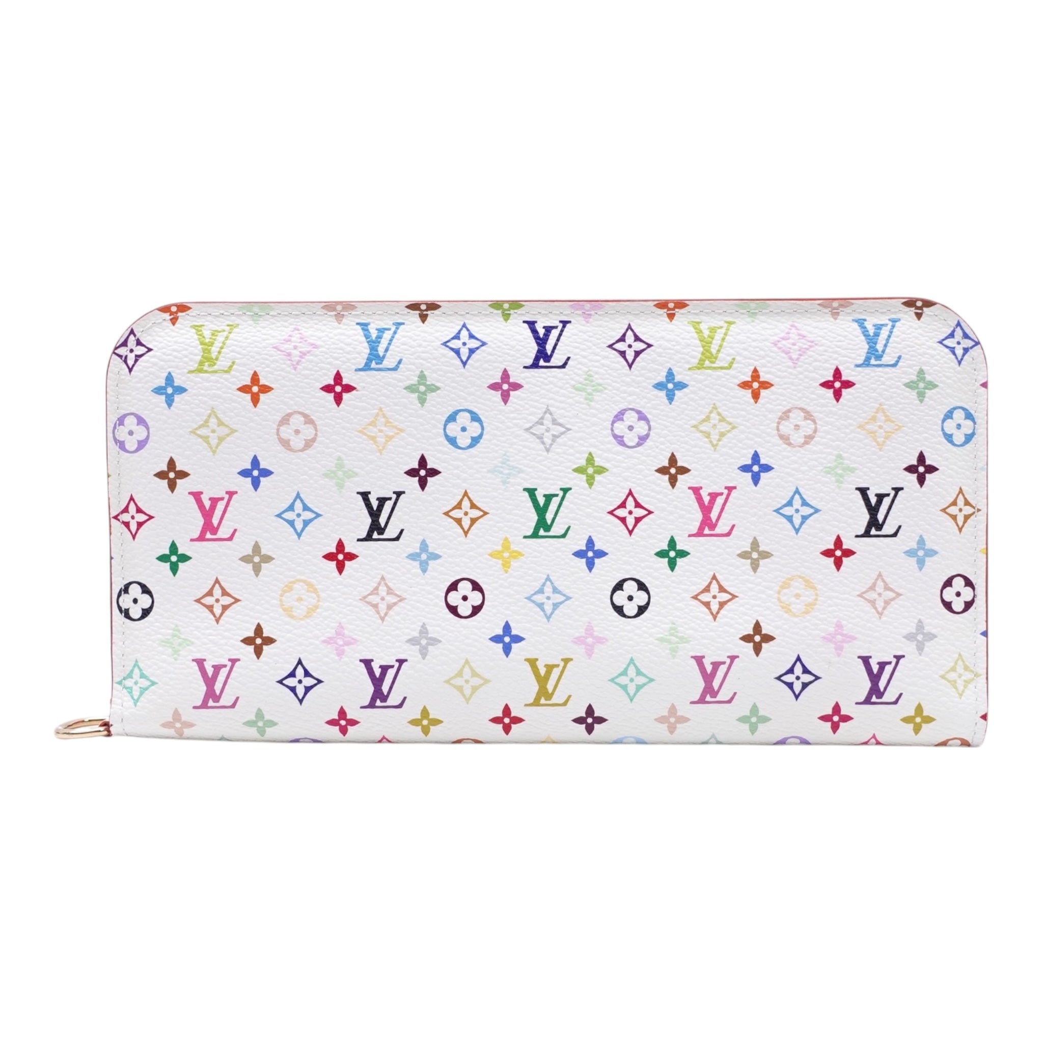PRE-OWNED White Multicolor Portefeuille Insolite Wallet