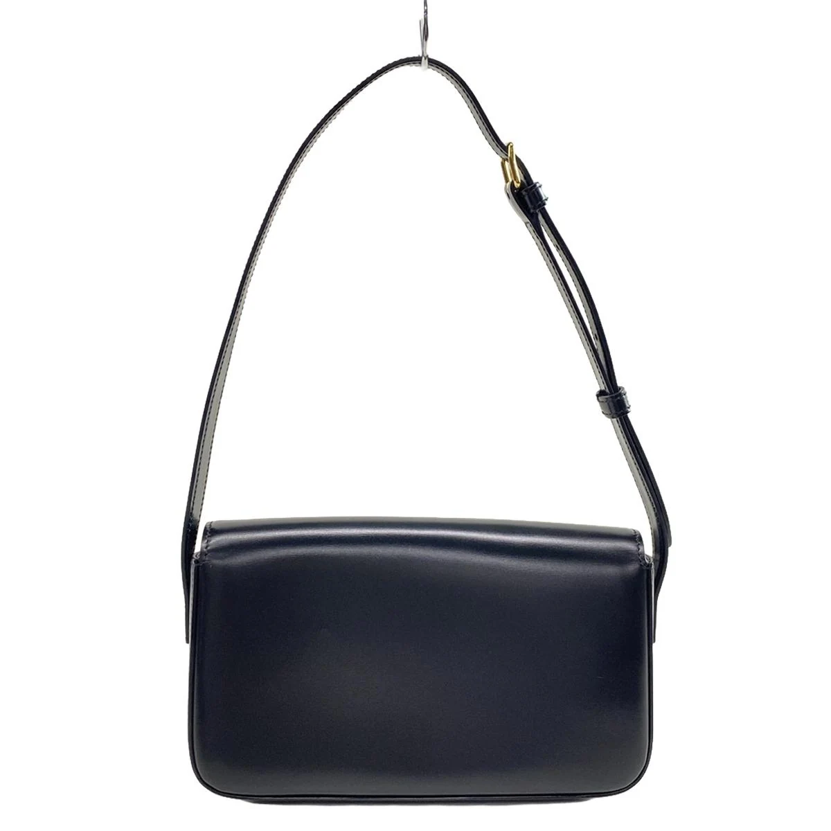 Bolso de hombro Triomphe negro brillante USADO (PARTE 2)