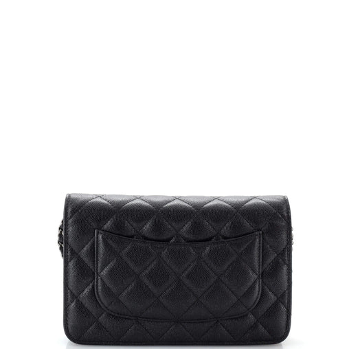 CHANEL - Wallet on Chain Quilted Caviar