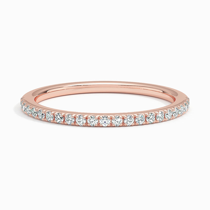 Diamond Ring in Rose Gold 14K (0.33 CTW)