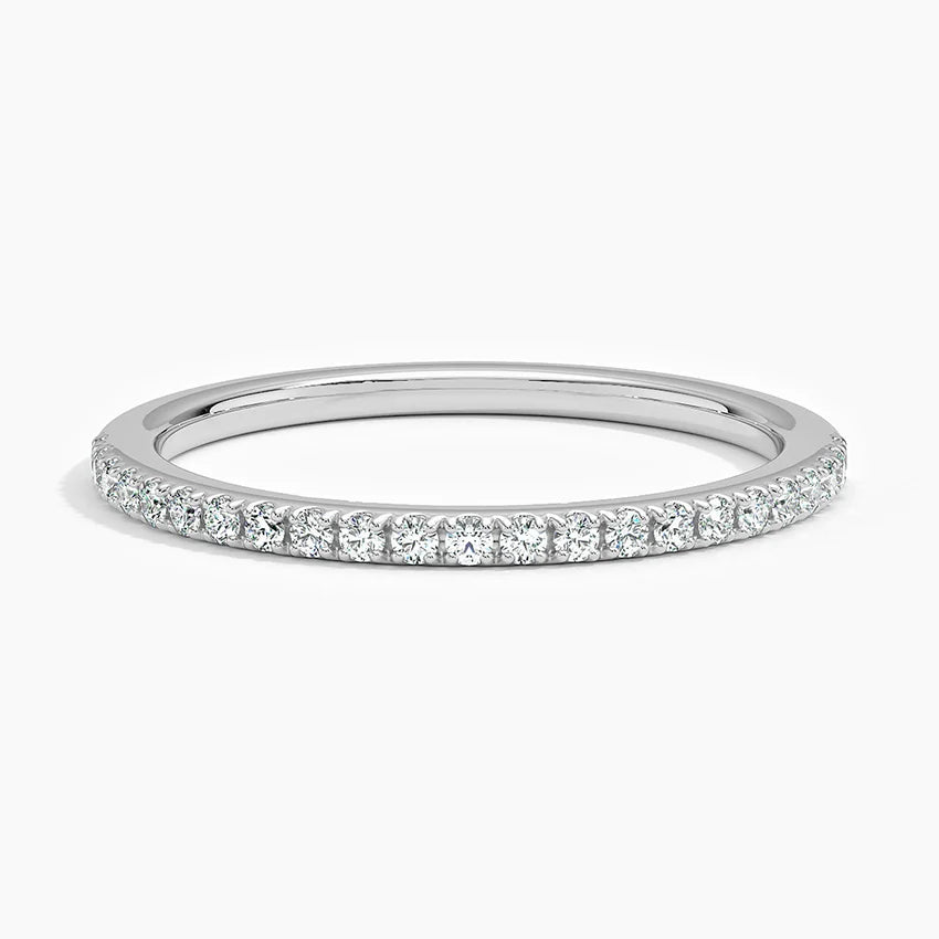 Diamond Ring in White Gold 14K (0.33 CTW)