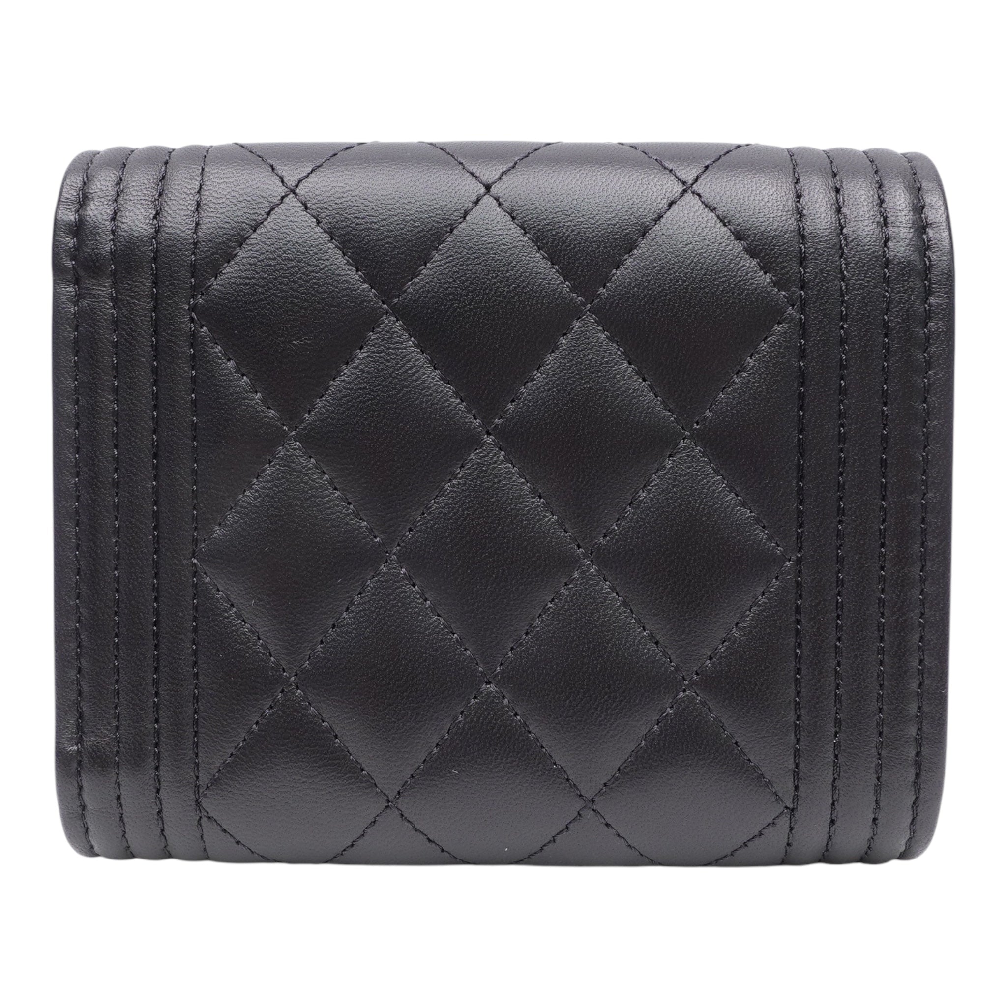 Cartera compacta entrelazada CC Black Boy de segunda mano