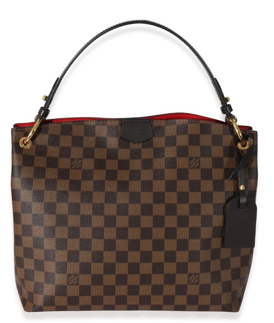 LOUIS VUITTON - Damier Ebene Canvas Graceful PM