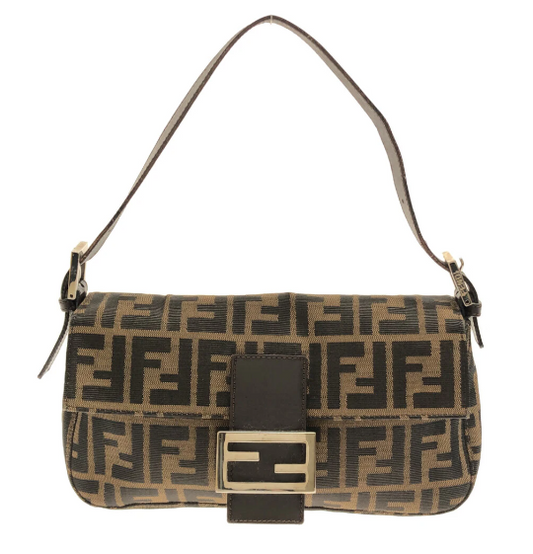 FENDI - Nylon Jacquard Mama Bucket Handbag