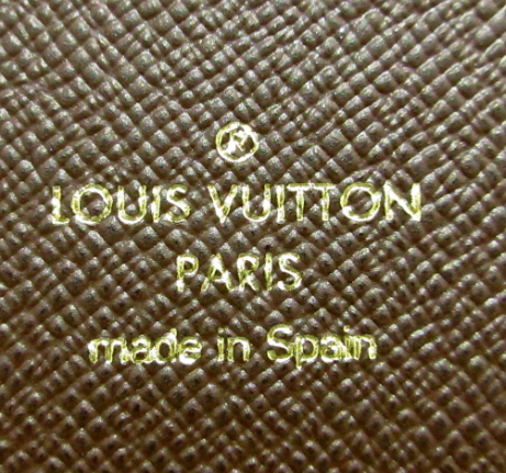 LOUIS VUITTON - Estuche para accesorios con monograma tipo folio