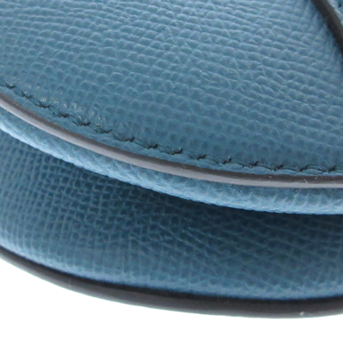 DIOR - Blue Leather Saddle Bag