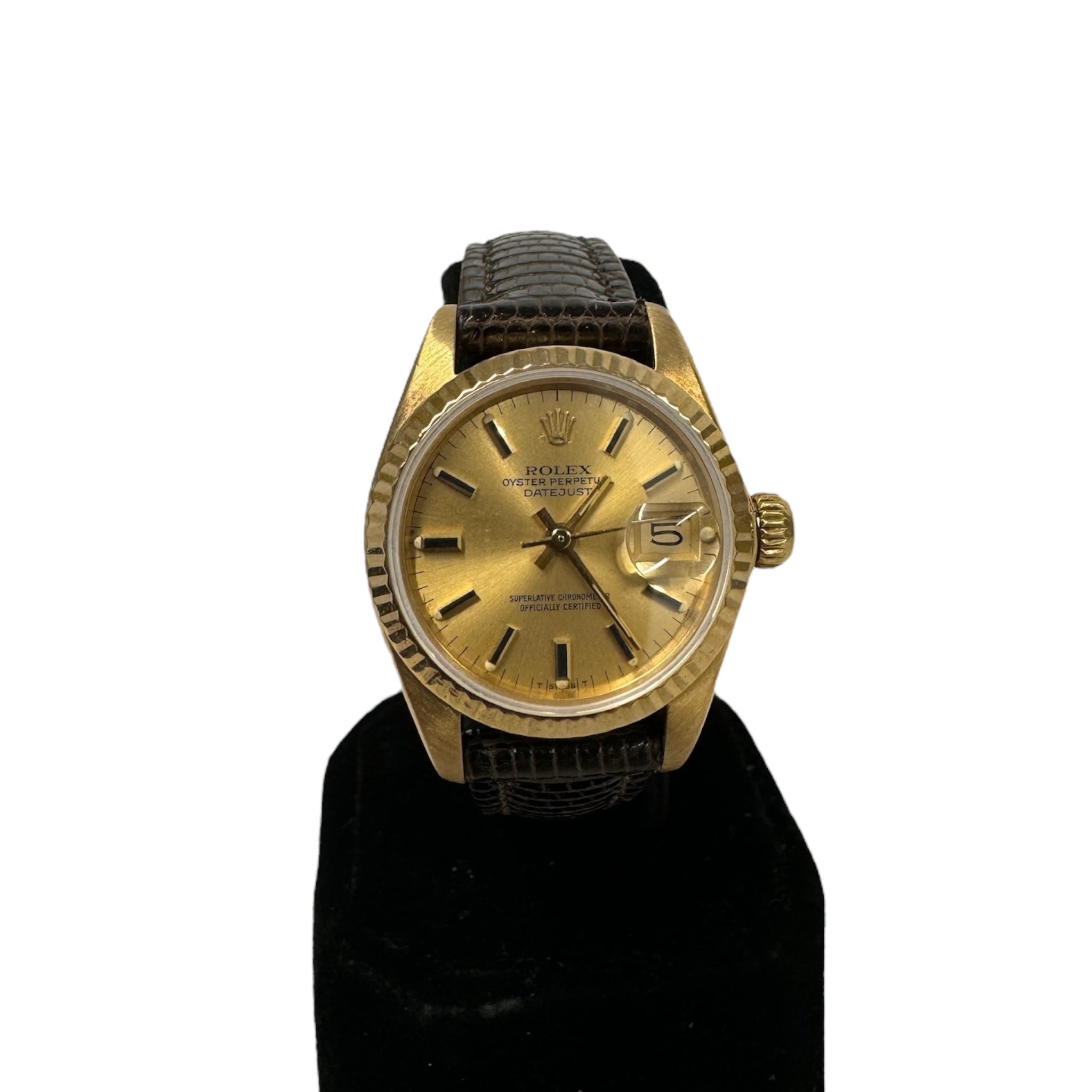 PRE-OWNED 18K Yellow Gold 26 mm Watch
