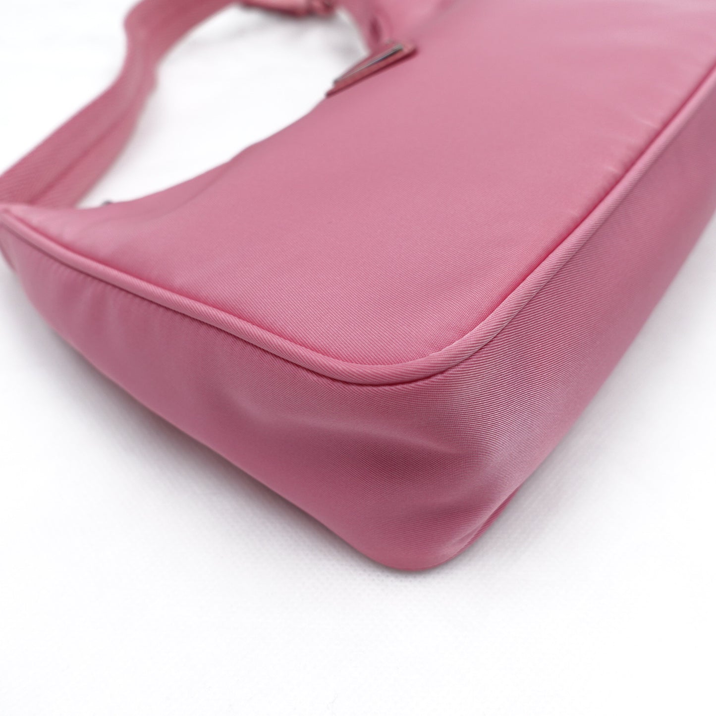 PRE-OWNED Tessuto Nylon Saffiano Mini Re-Edition 2000 Bag