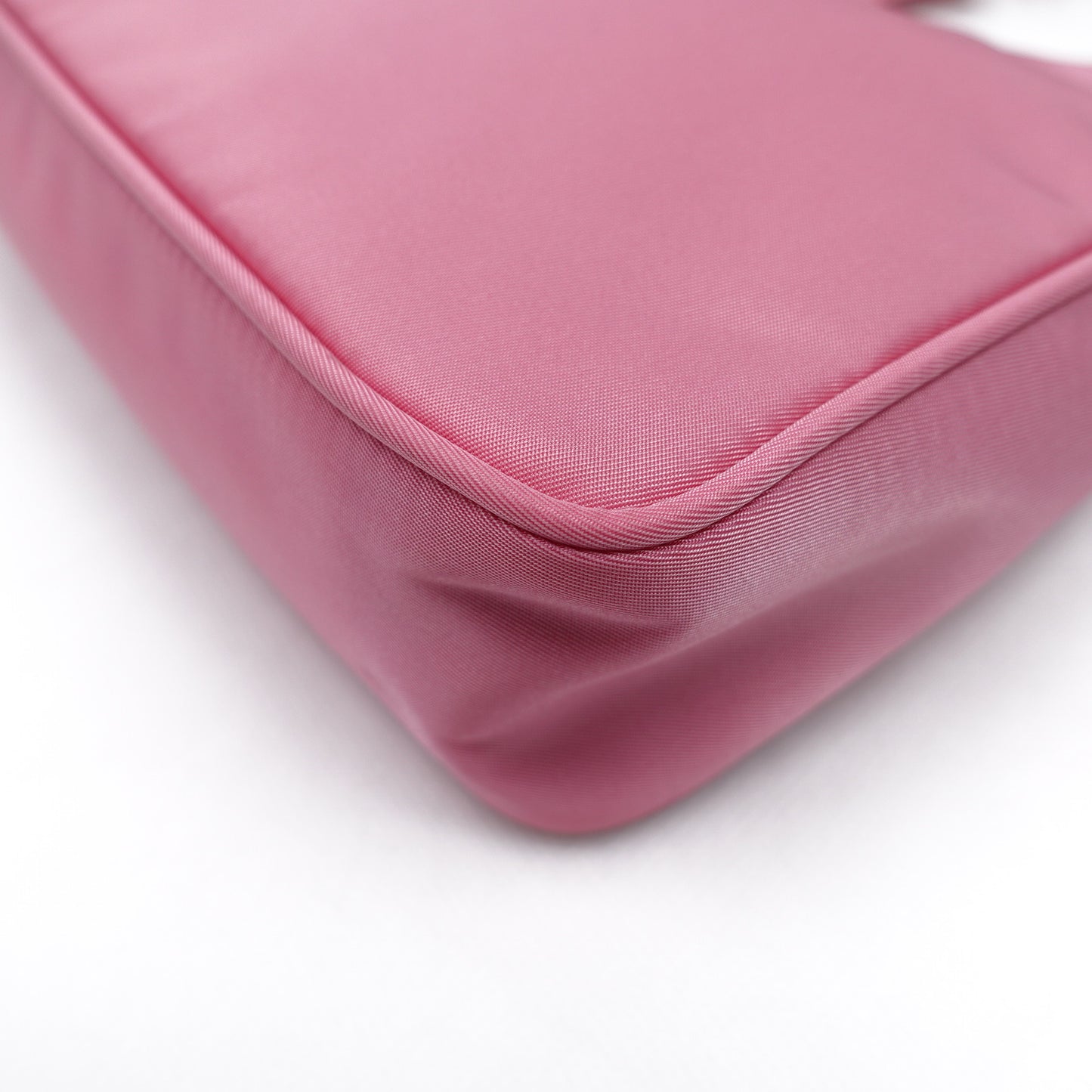 PRE-OWNED Tessuto Nylon Saffiano Mini Re-Edition 2000 Bag