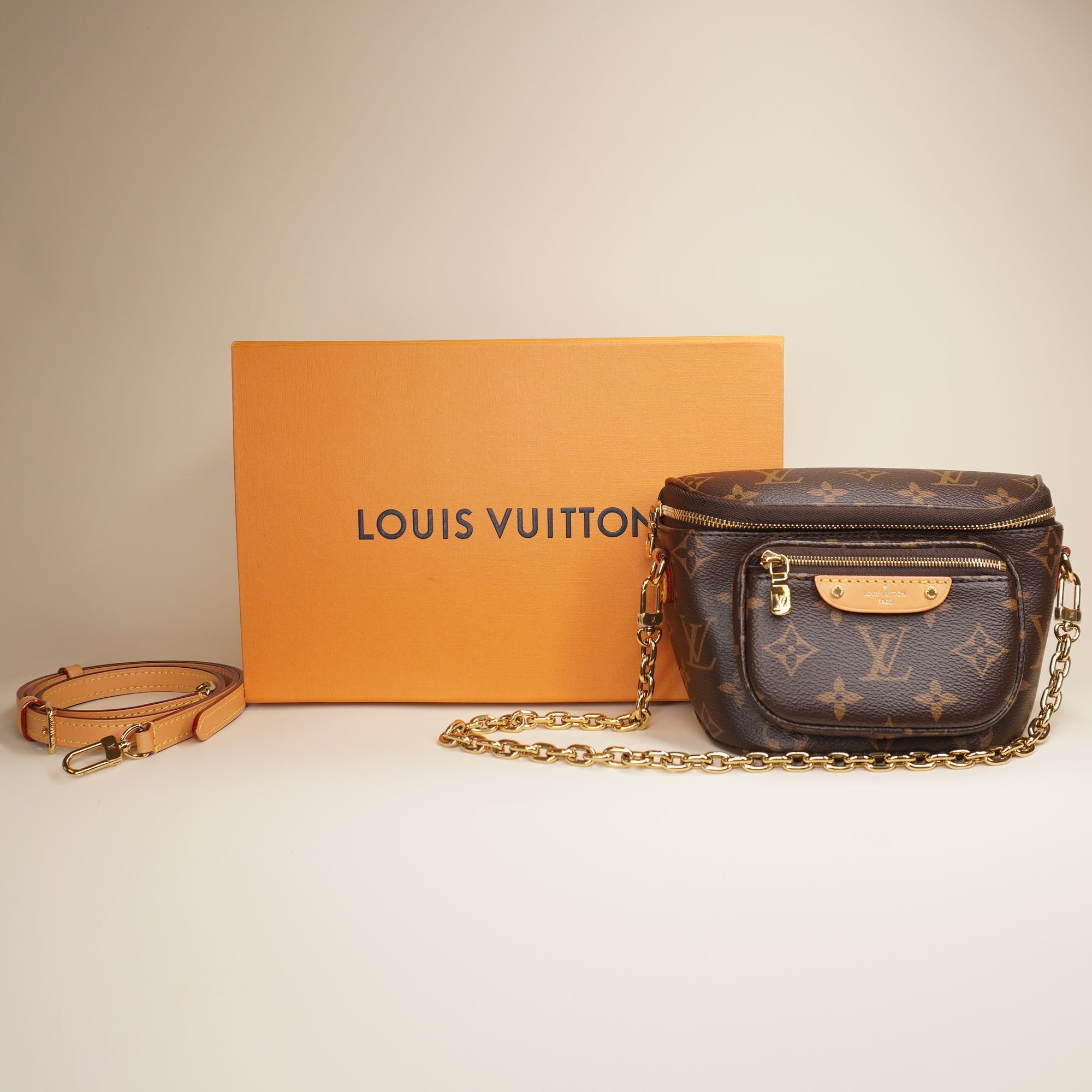 PRE-OWNED LV Monogram Bumbag Mini Shoulder Bag