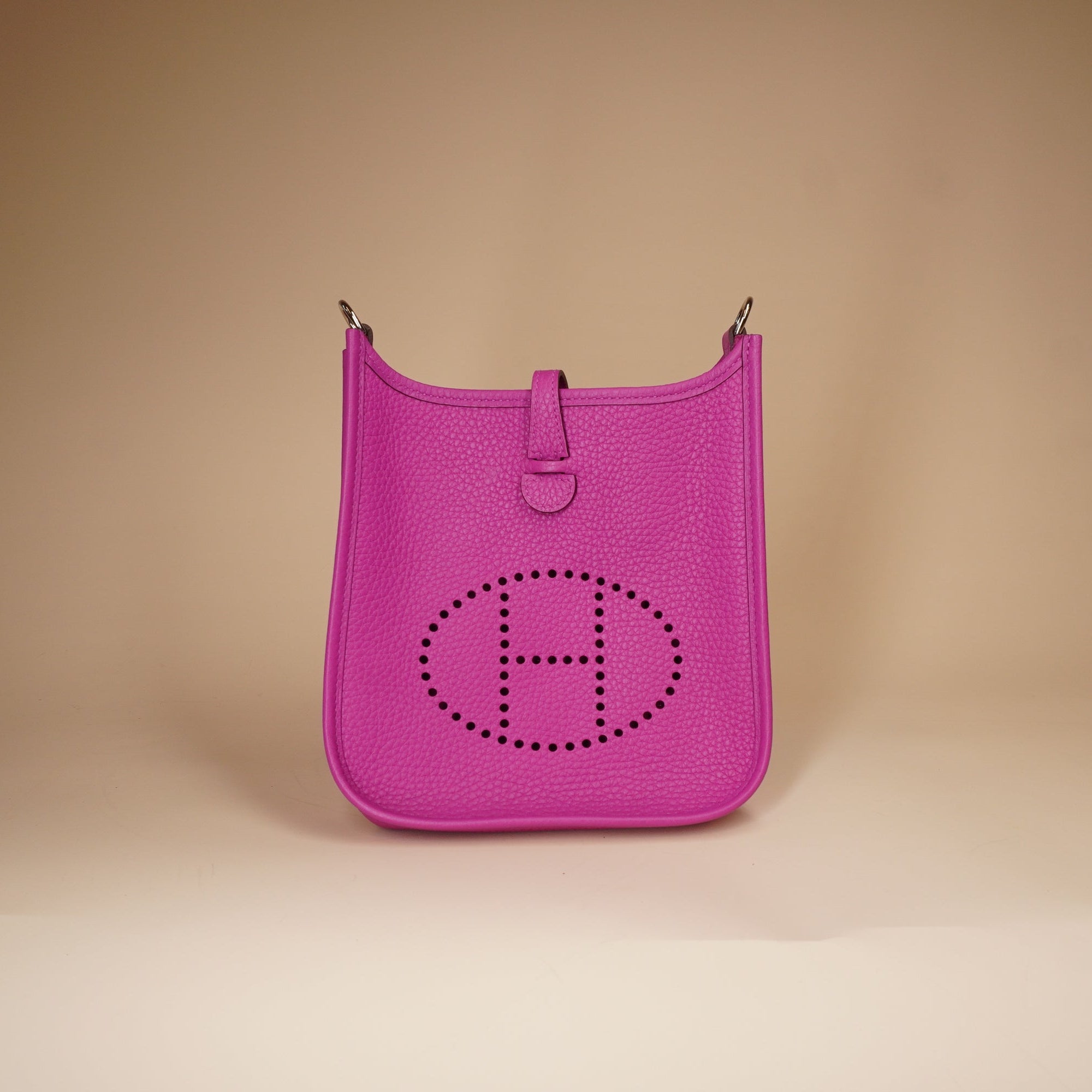 PRE-OWNED Magnolia Clemence Leather Evelyne TPM Bag