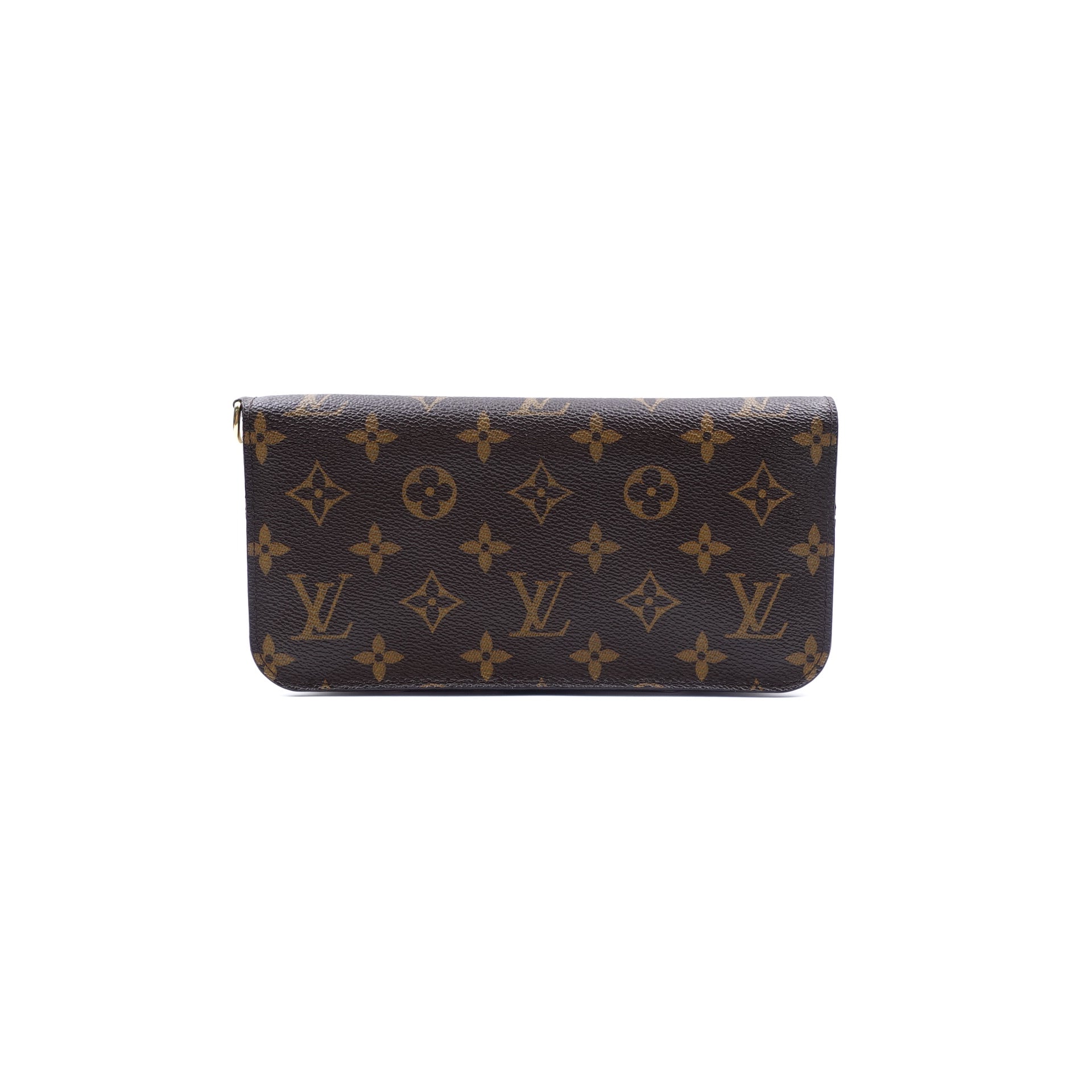PRE-OWNED LV Monogram Canvas Insolite Long Wallet