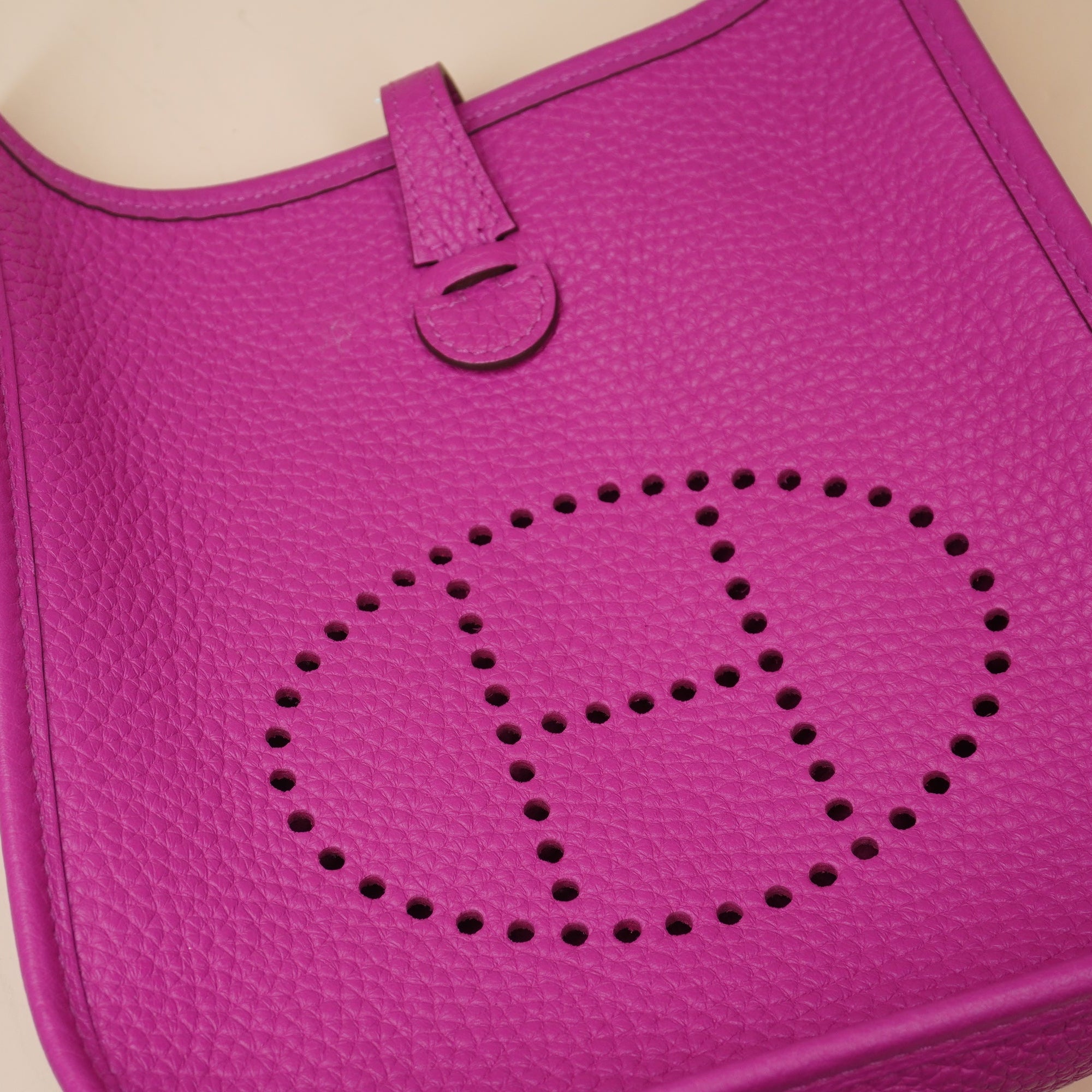 PRE-OWNED Magnolia Clemence Leather Evelyne TPM Bag