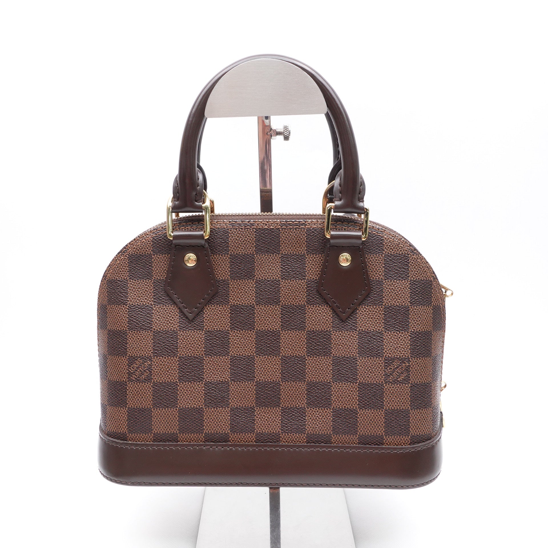 PRE-OWNED LV Damier Ebene Canvas Alma BB Crossbody Bag