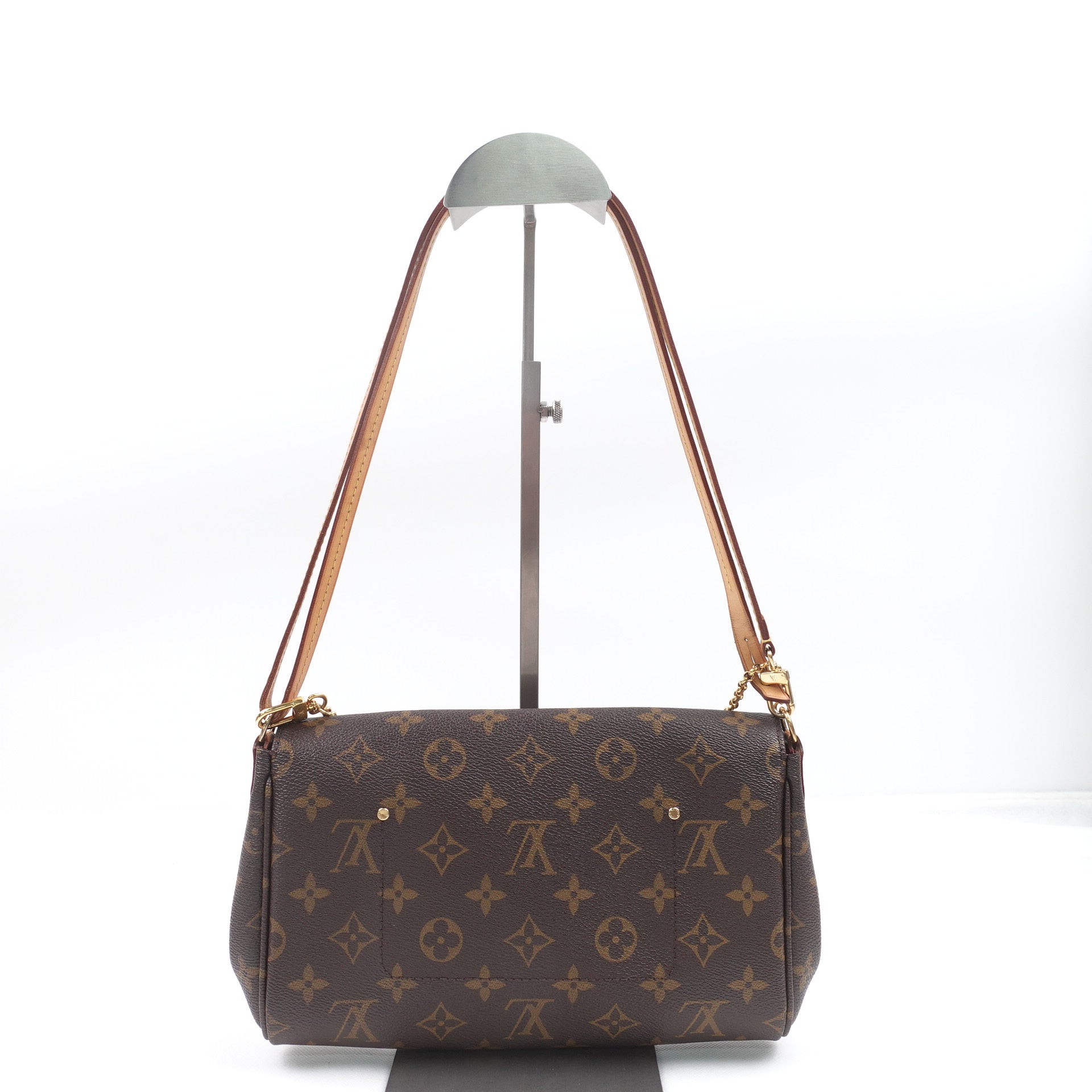 PRE-OWNED LV Monogram Canvas Favorite MM Shoulder Bag