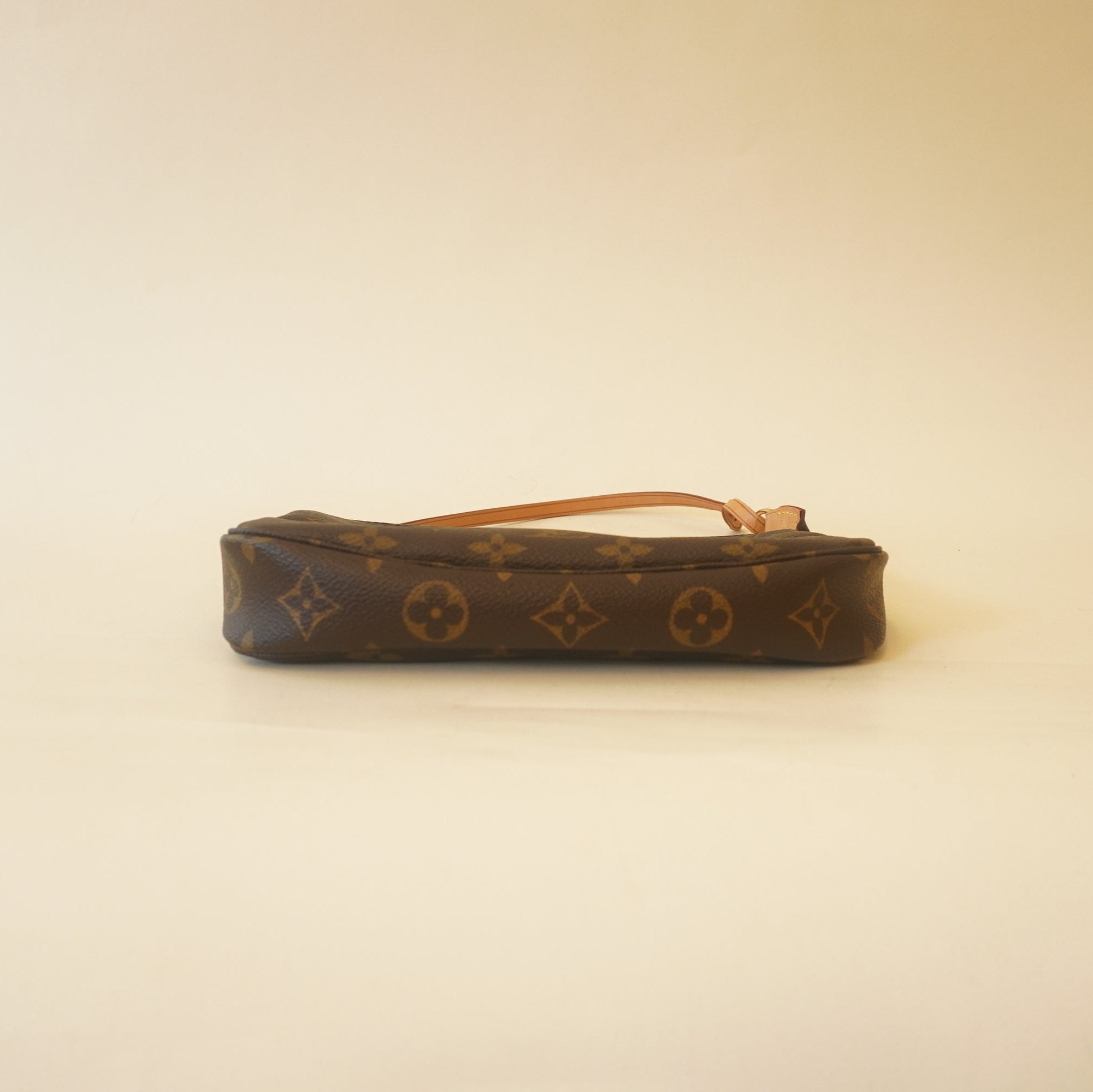 PRE-OWNED LV Monogram Canvas Pochette Hand Bag