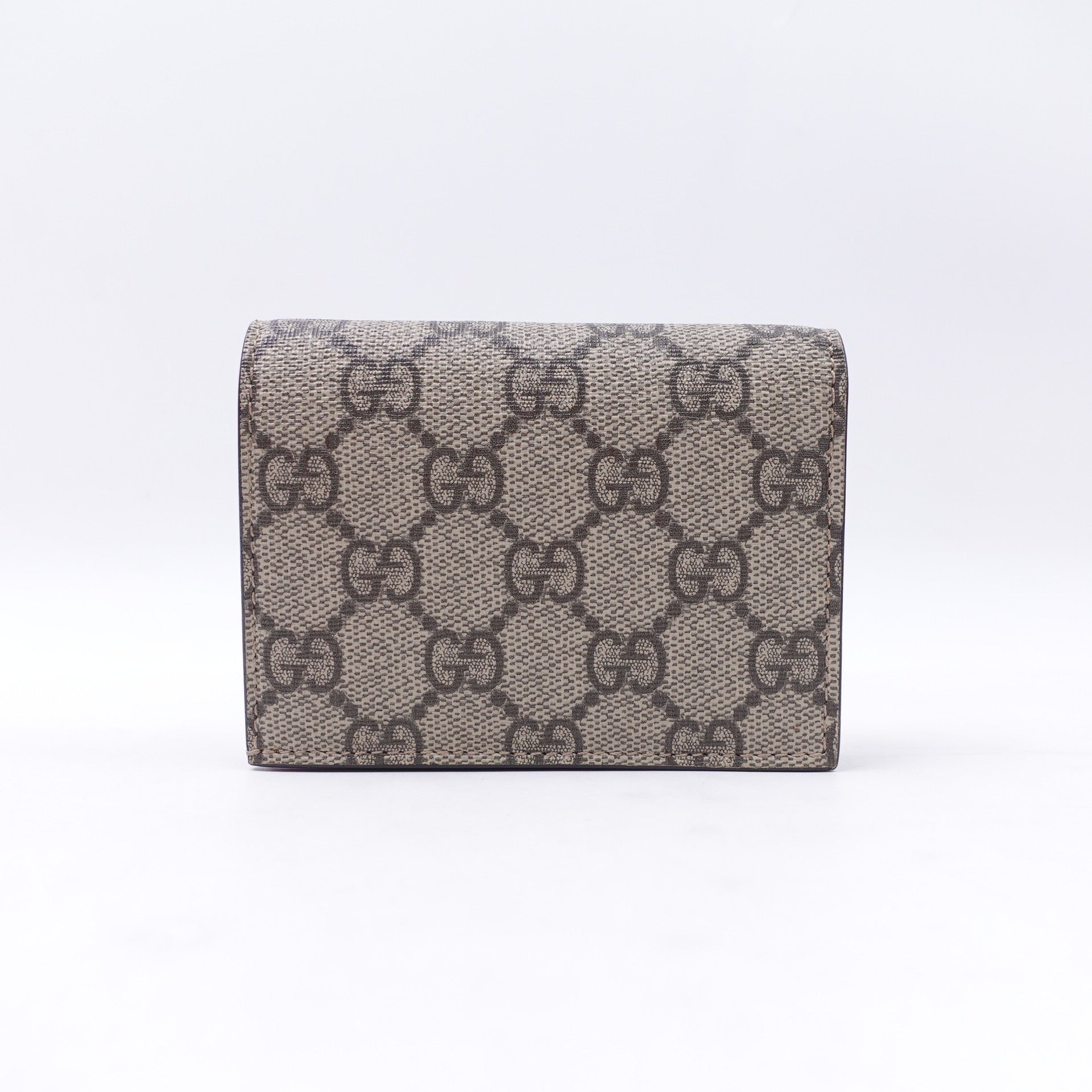 Cartera con tarjetero GG Supreme Cherries de segunda mano
