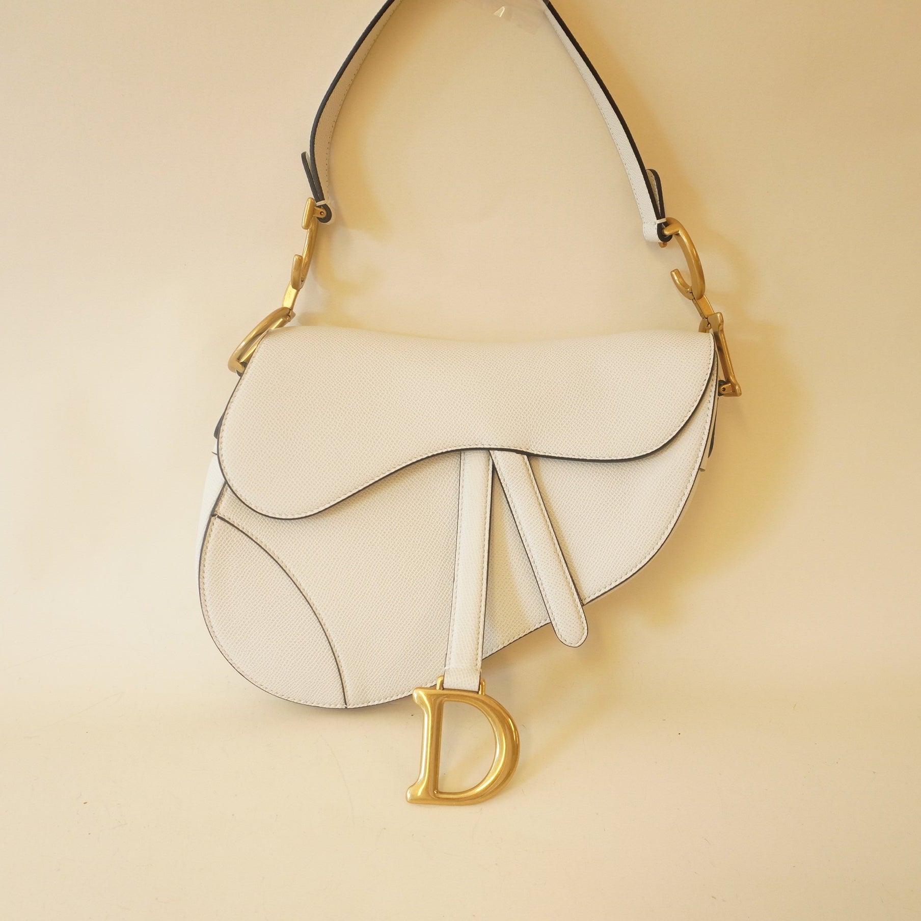 PRE-OWNED Mini Saddle Bag with Strap or Shoulder Bag