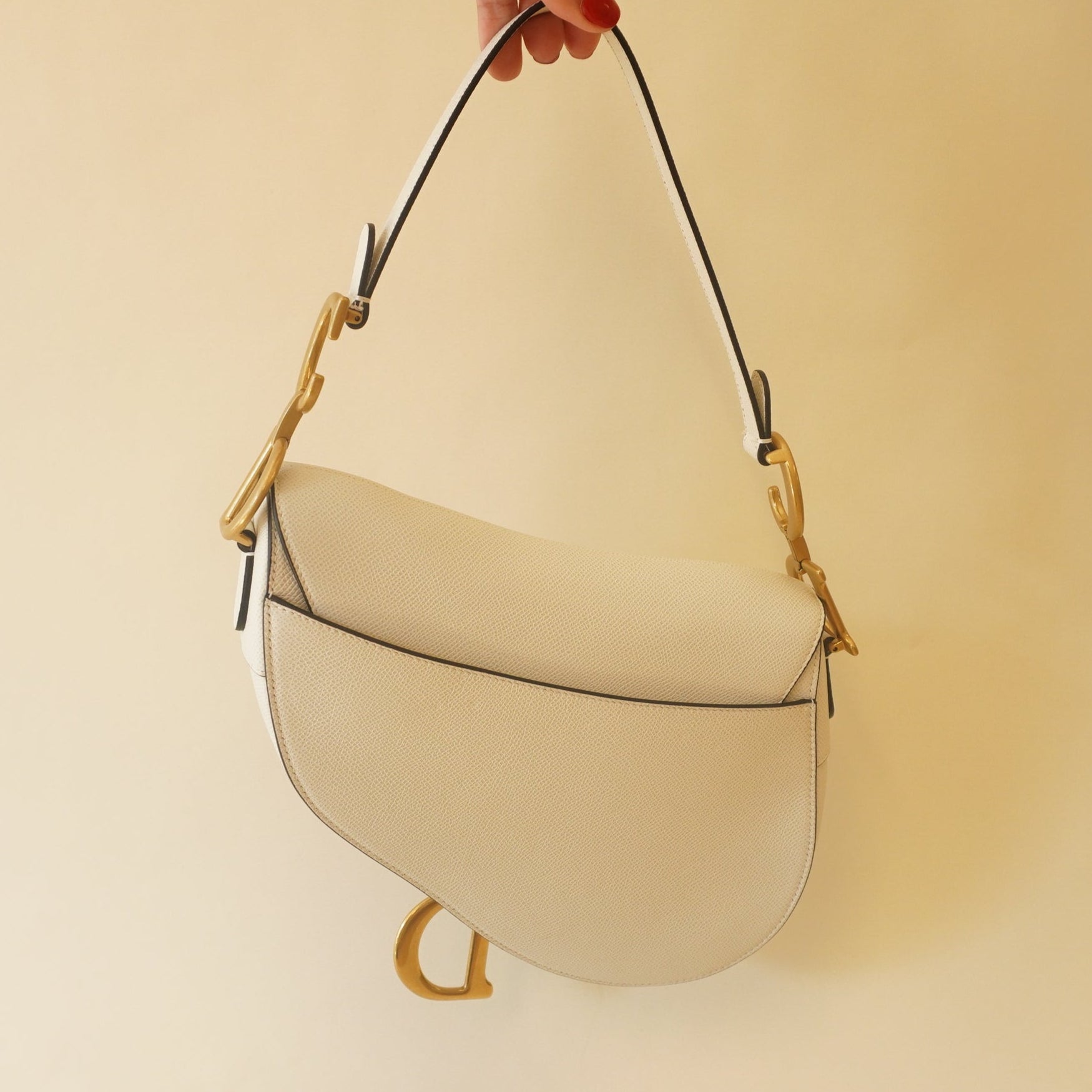 PRE-OWNED Mini Saddle Bag with Strap or Shoulder Bag