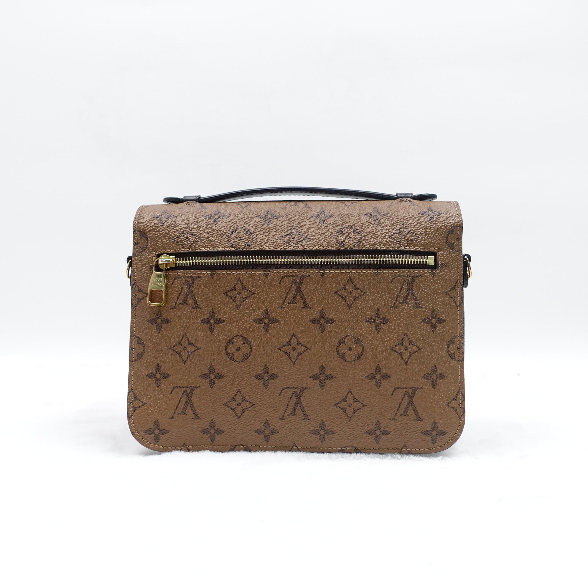 PRE-OWNED LV Reverse Monogram Pochette Metis Crossbody Bag