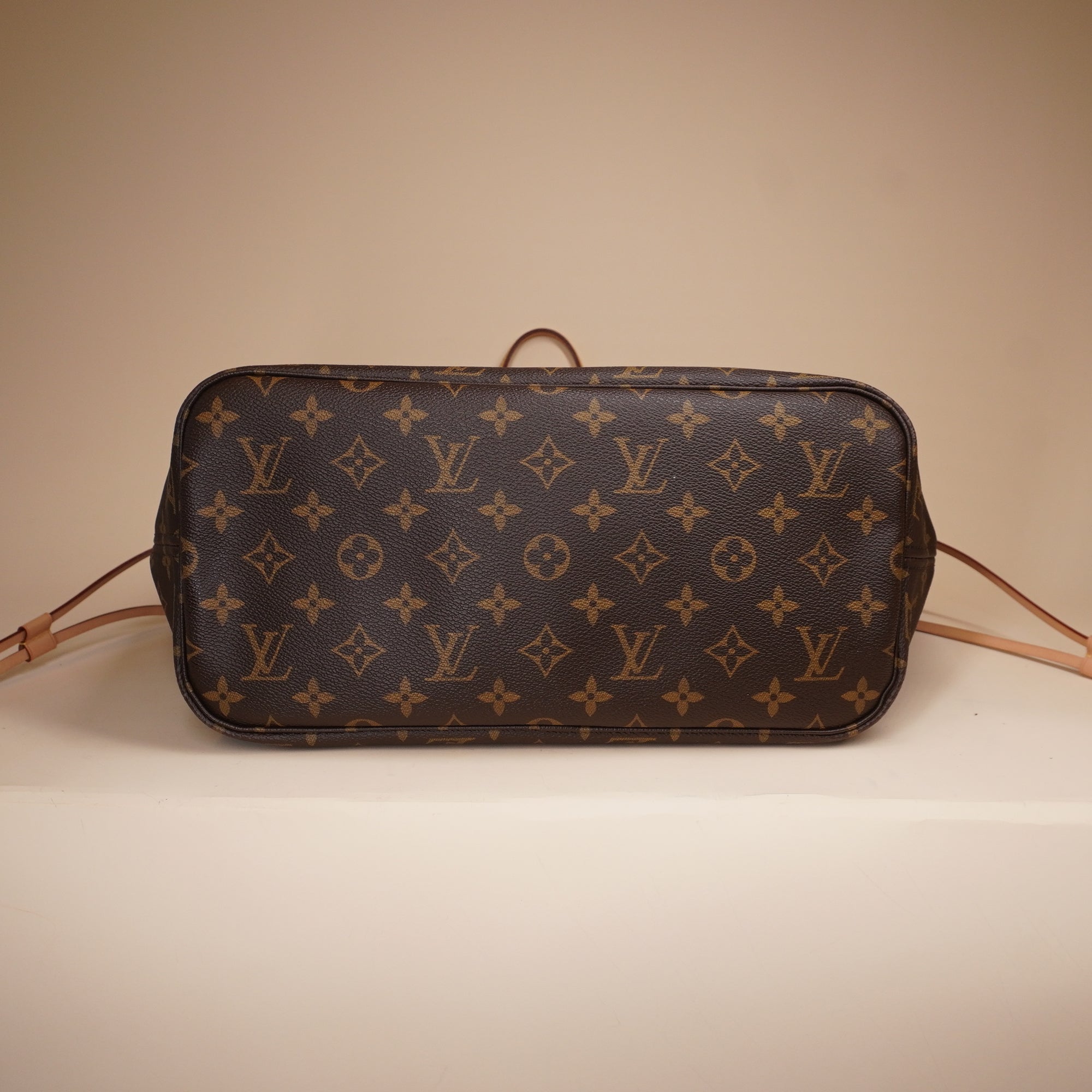 PRE-OWNED LV Monogram Canvas Neverfull MM Shoulder Bag