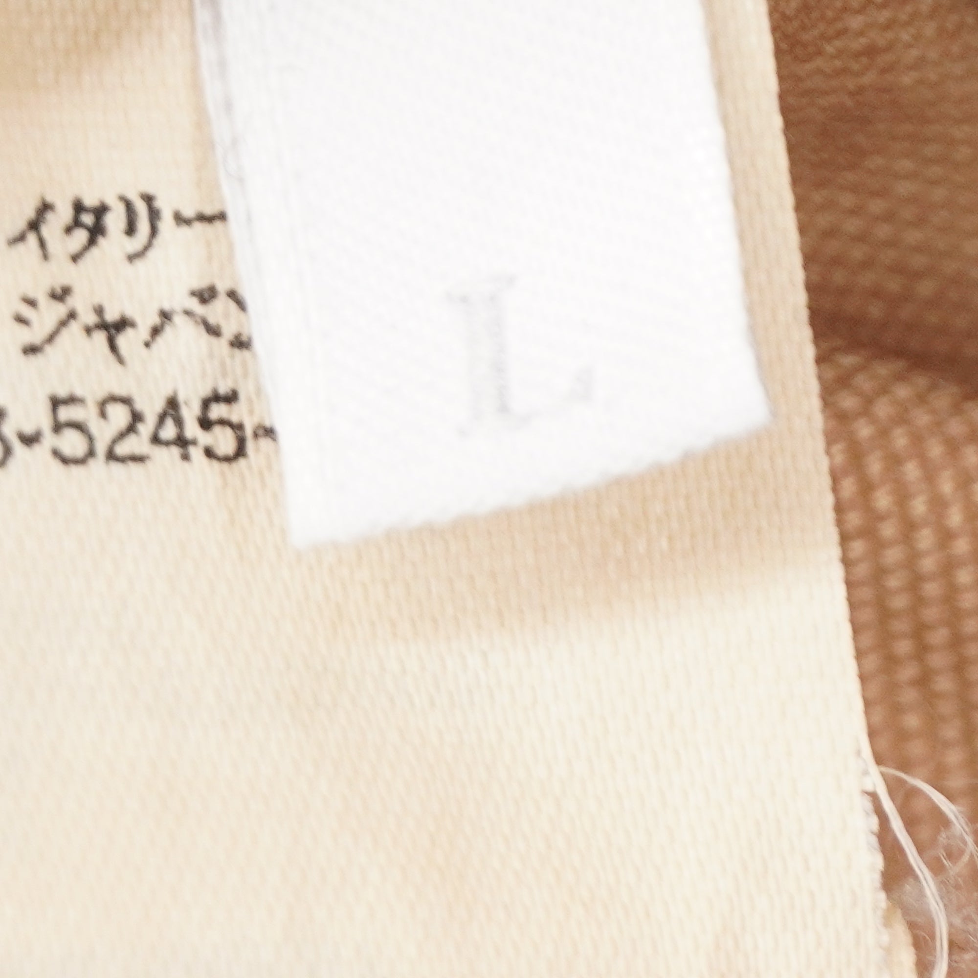 PRE-OWNED Shearling-Collar Cotton Canvas Coat SIZE L