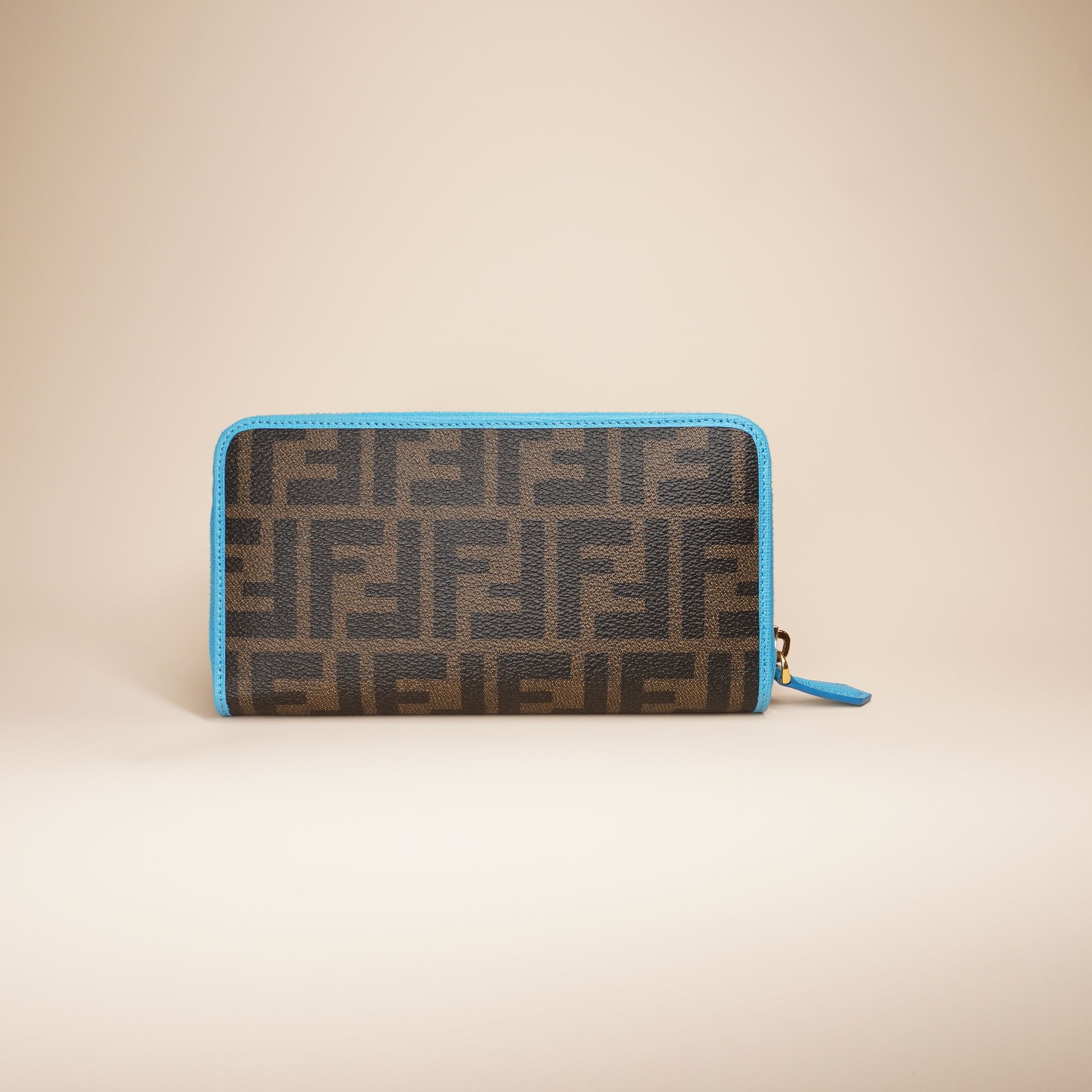 PRE-OWNED Zucca FF Logo Printed Continental Wallet