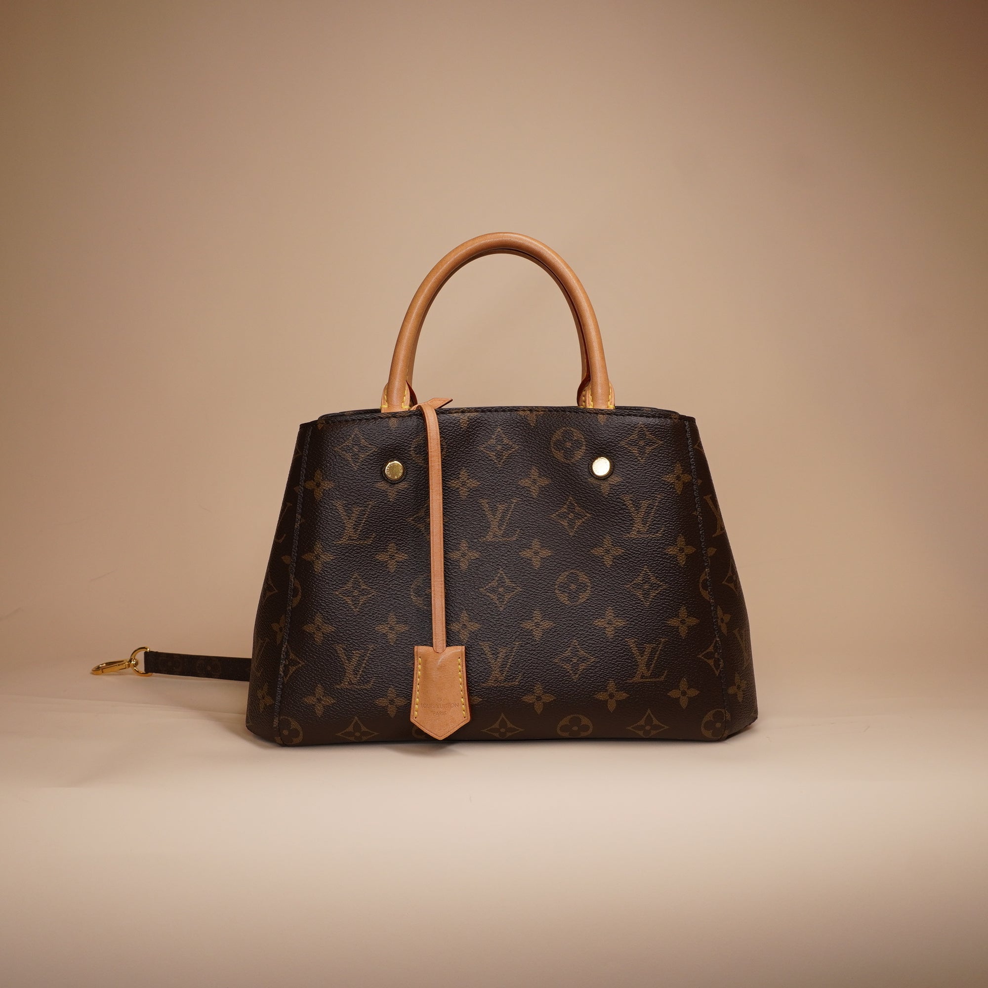 PRE-OWNED LV Monogram Canvas Montaigne MM Bag