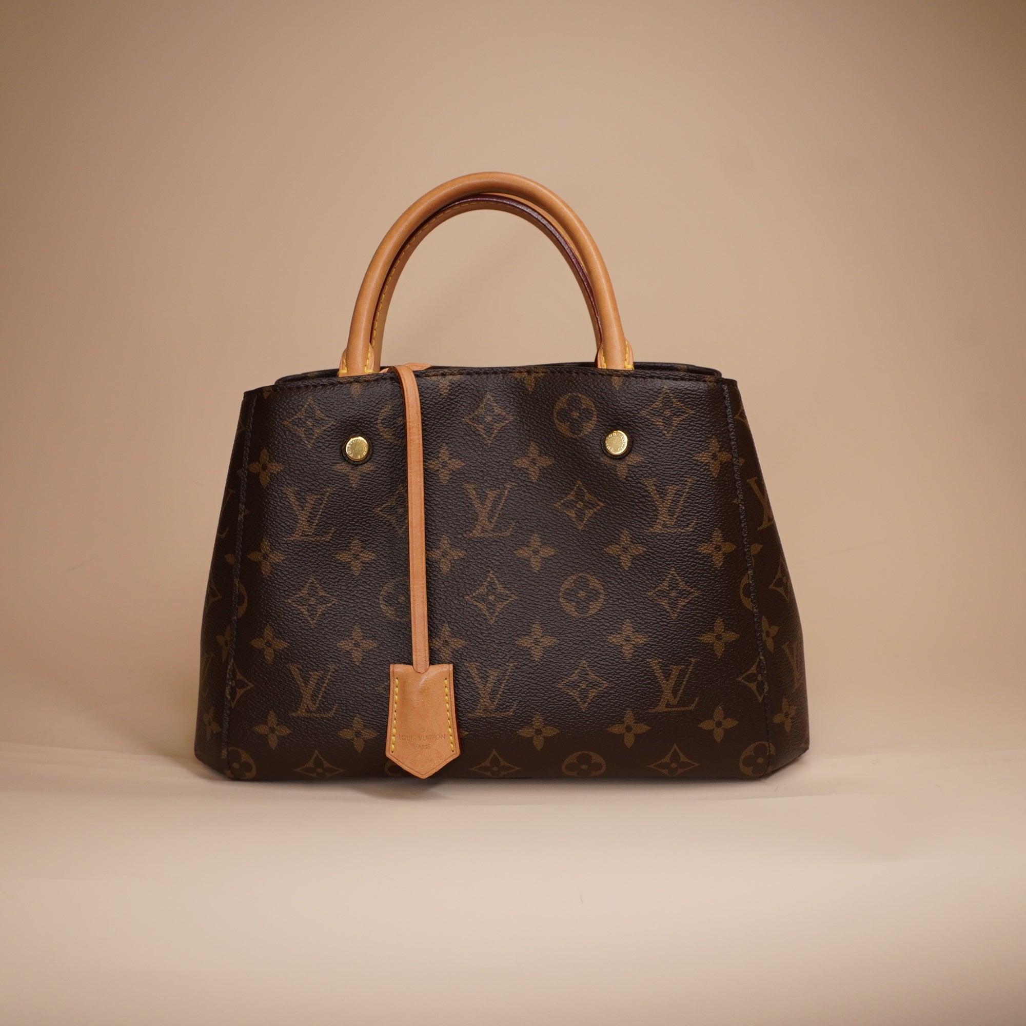 PRE-OWNED LV Monogram Canvas Montaigne MM Bag