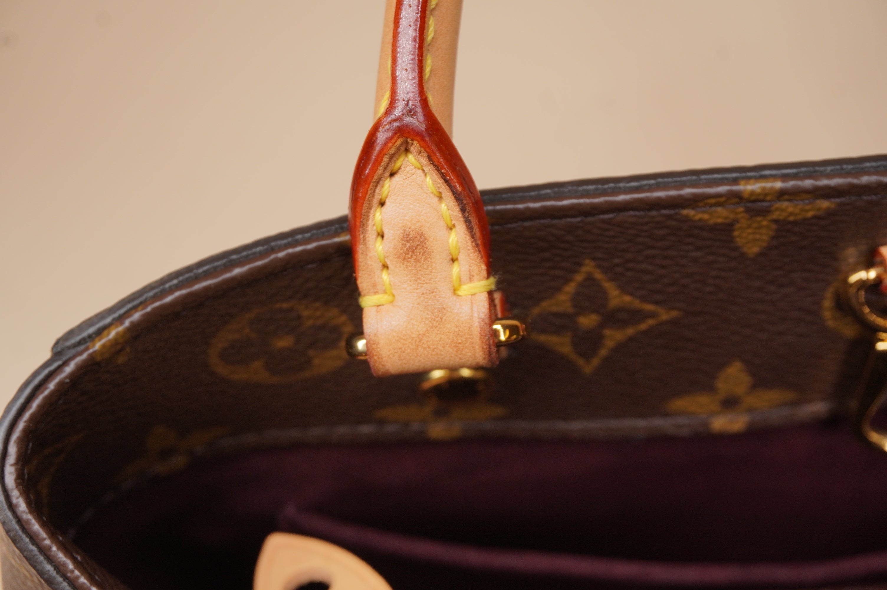 PRE-OWNED LV Monogram Canvas Montaigne MM Bag